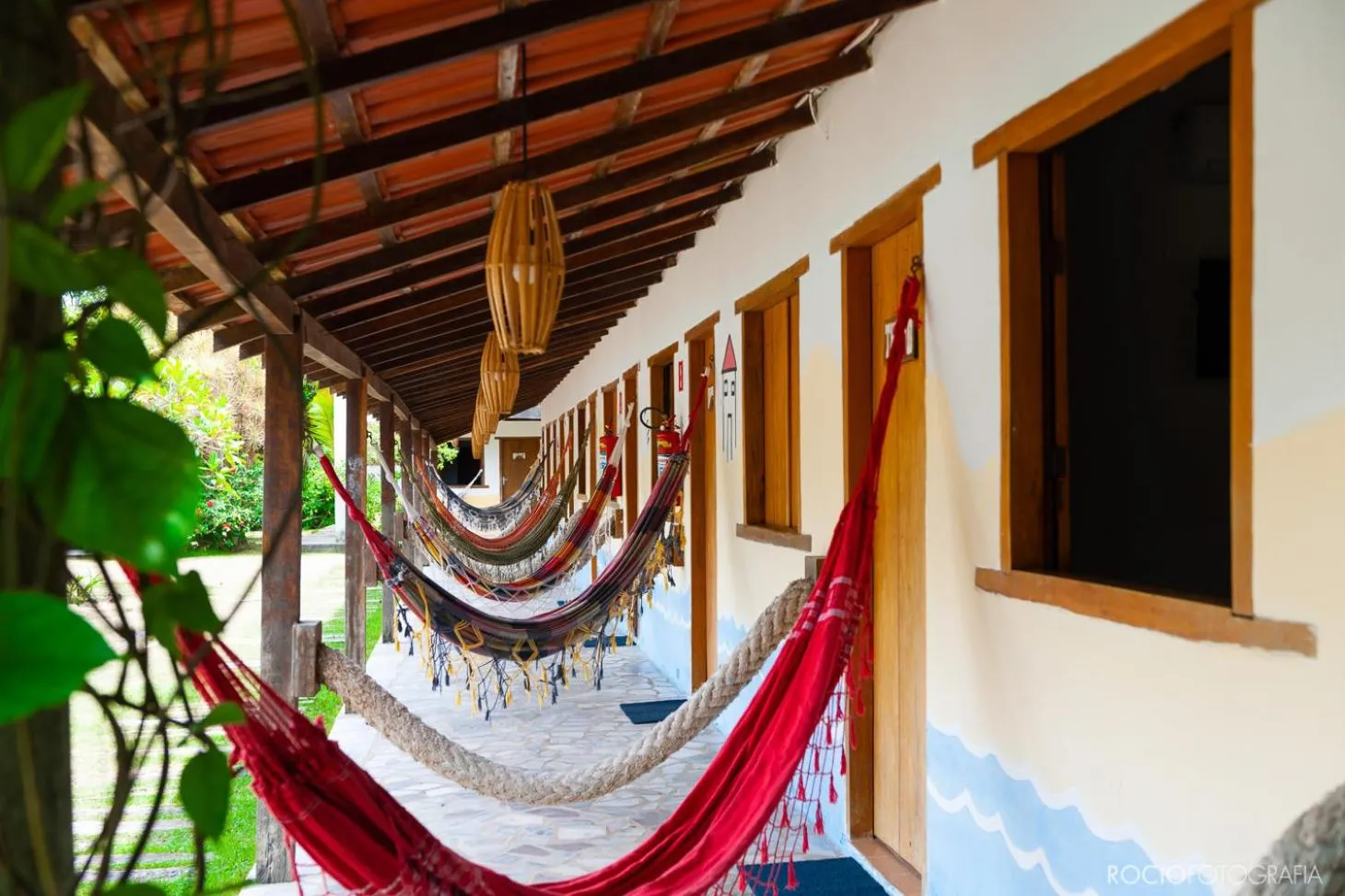 Patio in Pousada Estalagem Vila Tania