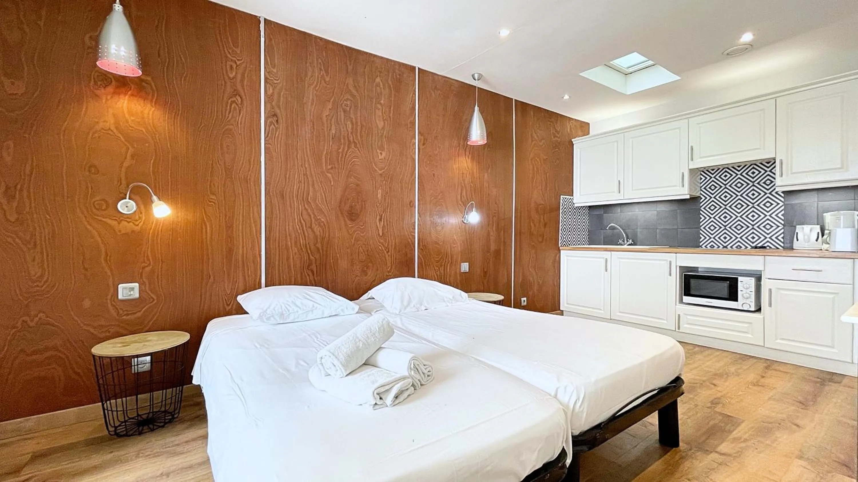 Bed in Hotel Le Florian