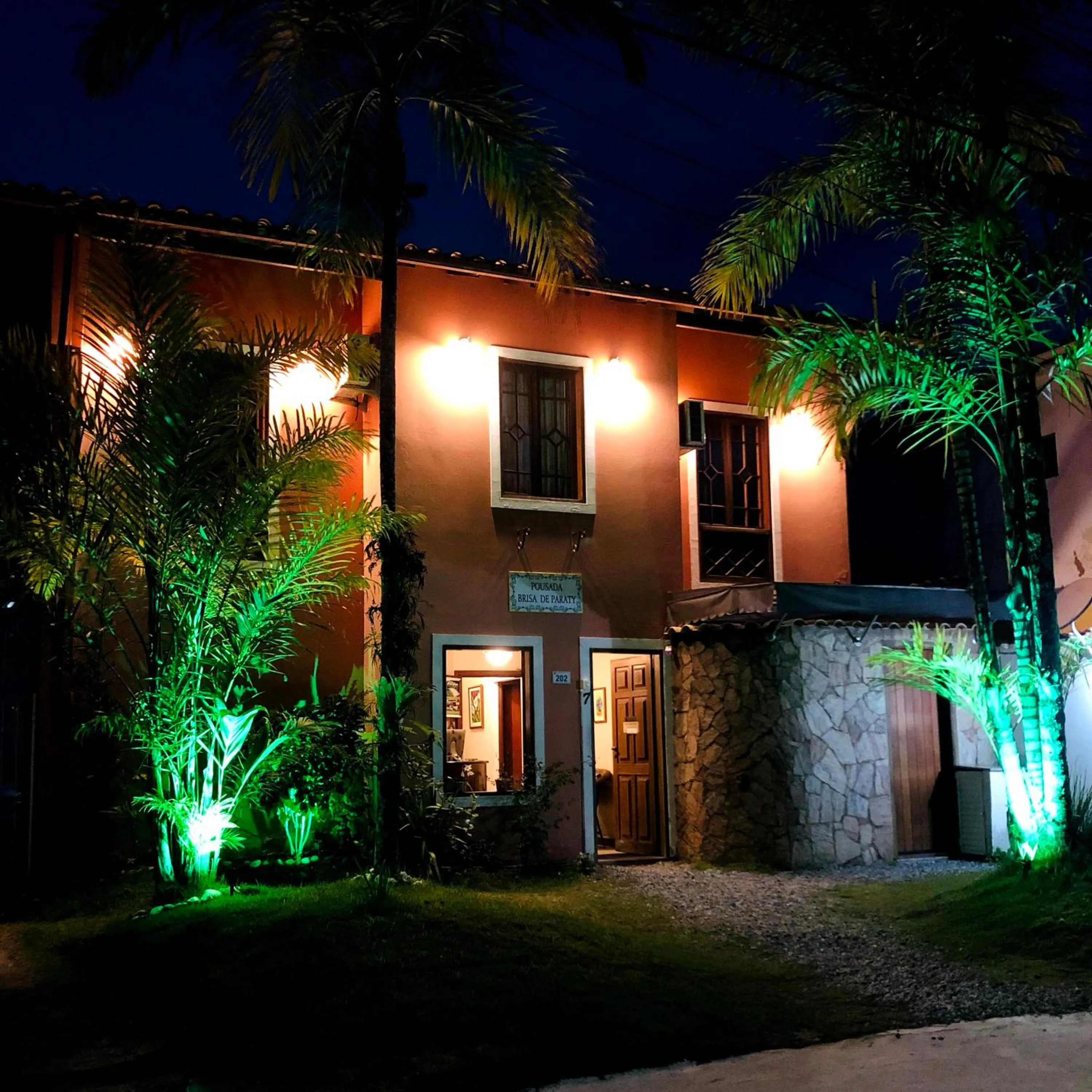 Property building in Pousada Brisa de Paraty