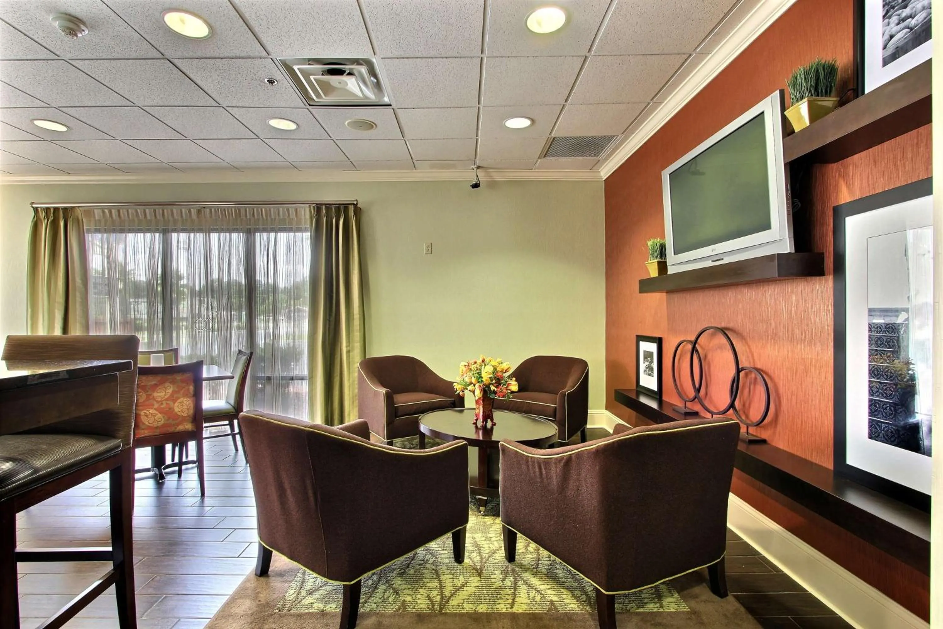 Lobby or reception in Hampton Inn Savannah-I-95/Richmond Hill