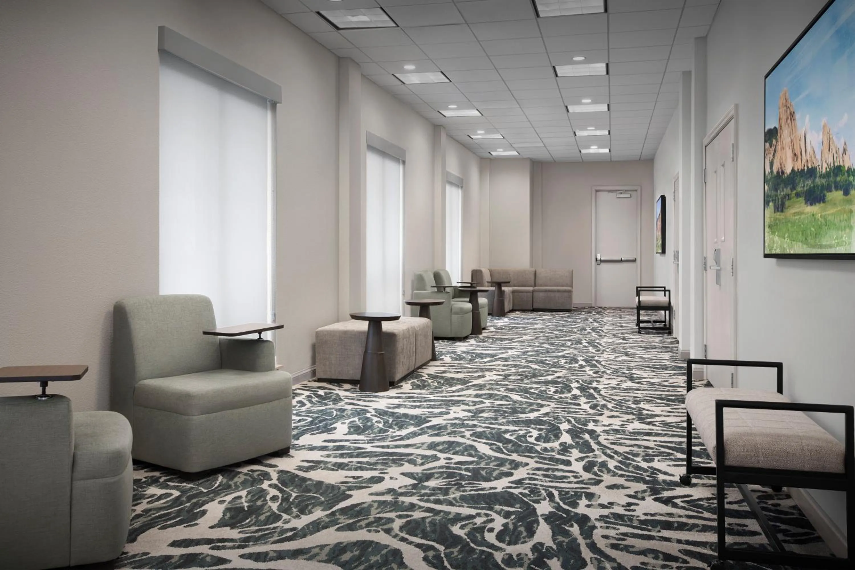 Seating area in Hilton Garden Inn Denver Highlands Ranch