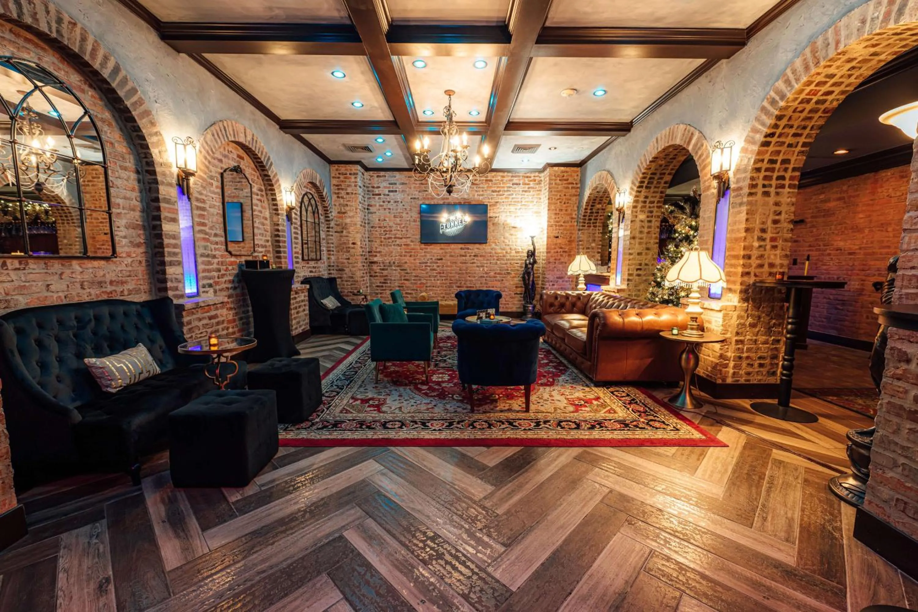 Lounge or bar in Hilton Baton Rouge Capitol Center