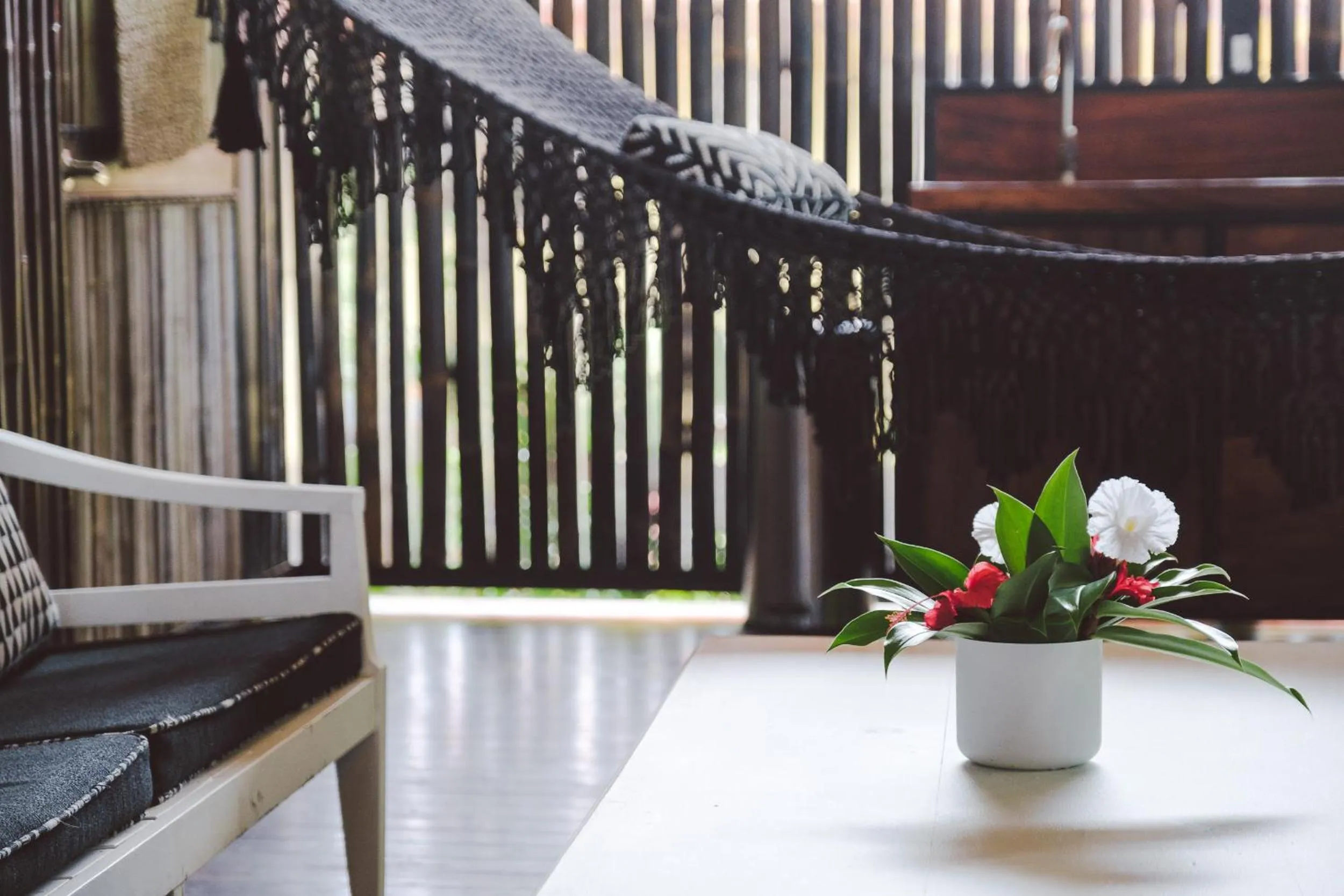 Balcony/Terrace in La Negra Surf Hotel