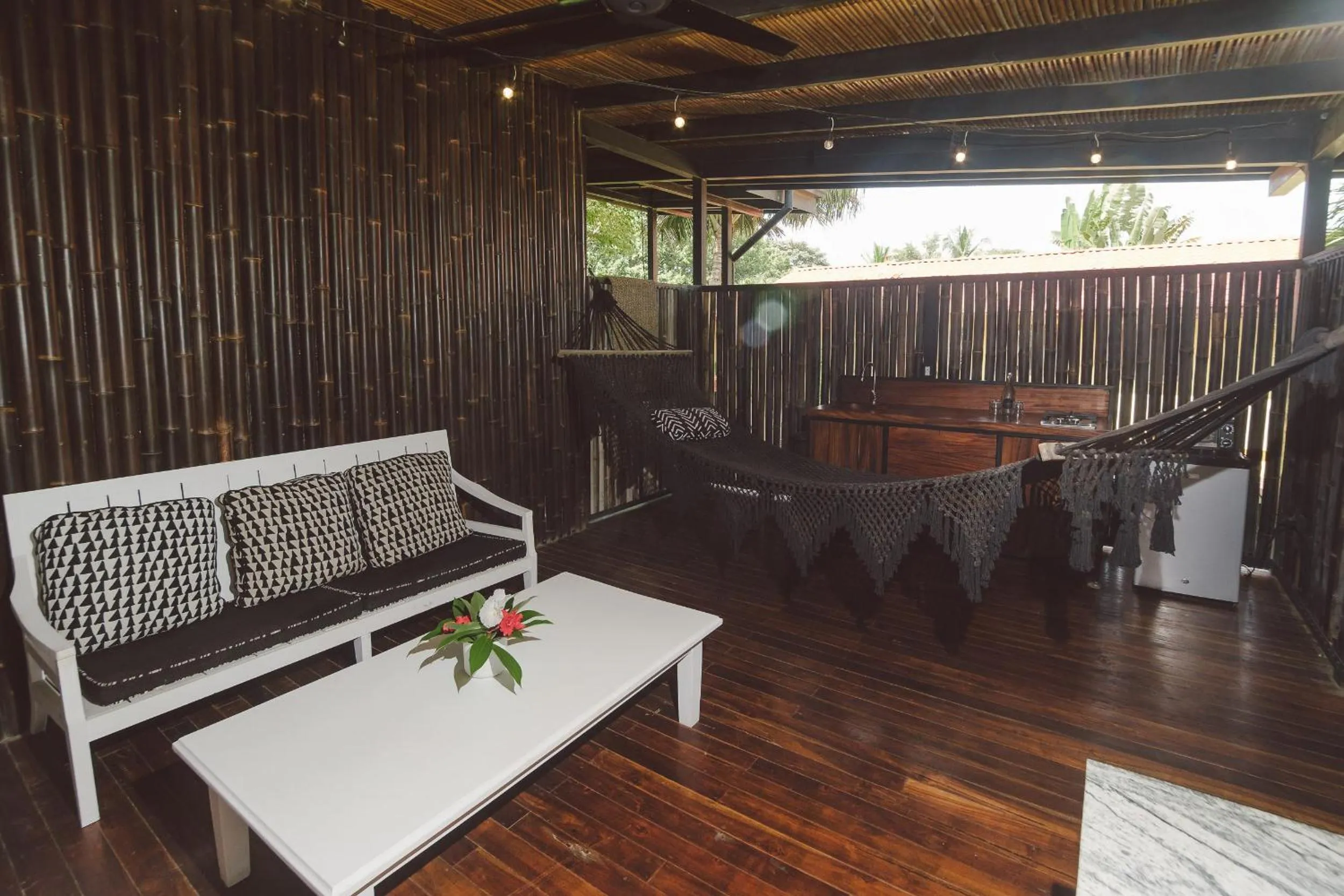 Balcony/Terrace in La Negra Surf Hotel