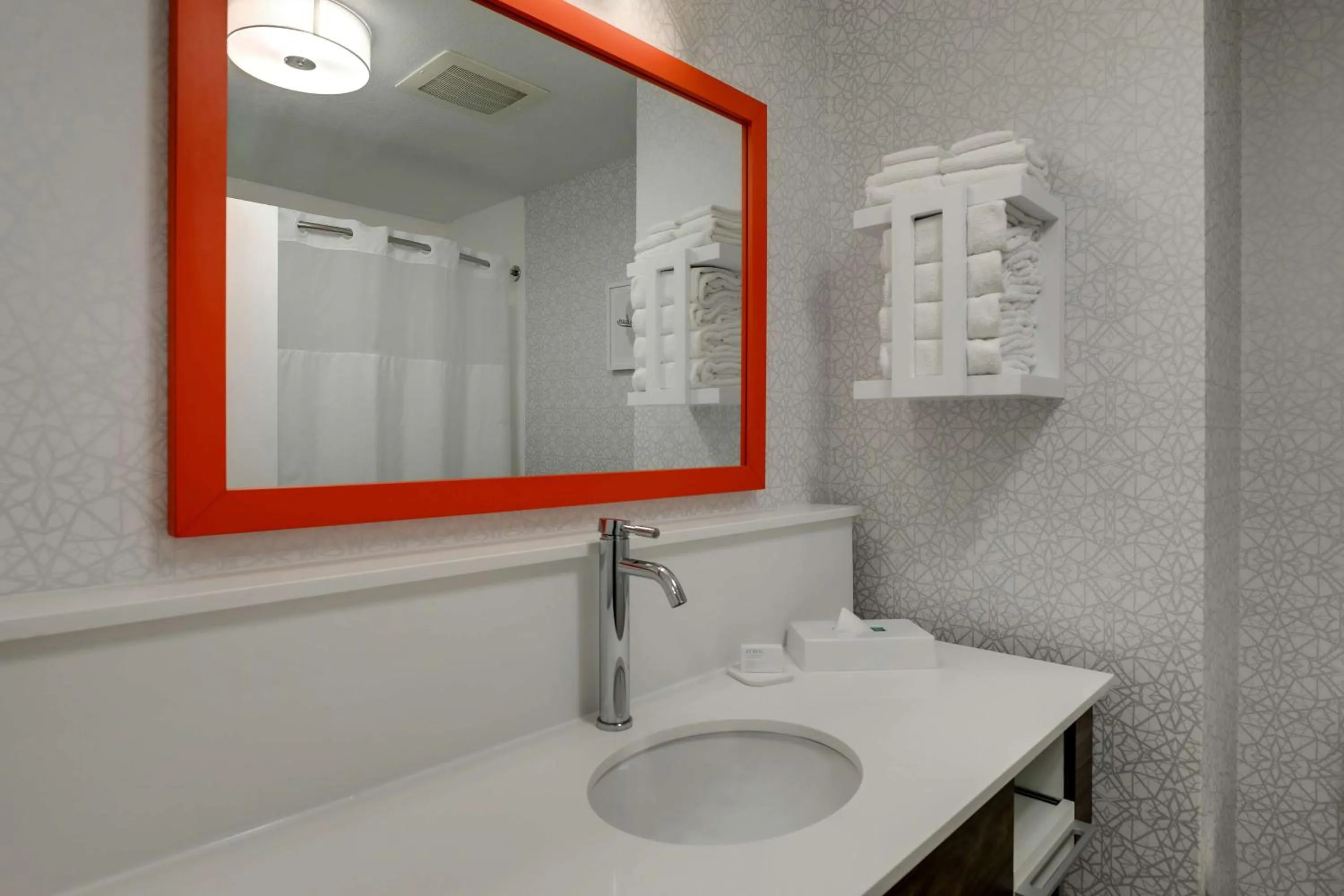 Bathroom in Hampton Inn & Suites St. Louis - Edwardsville