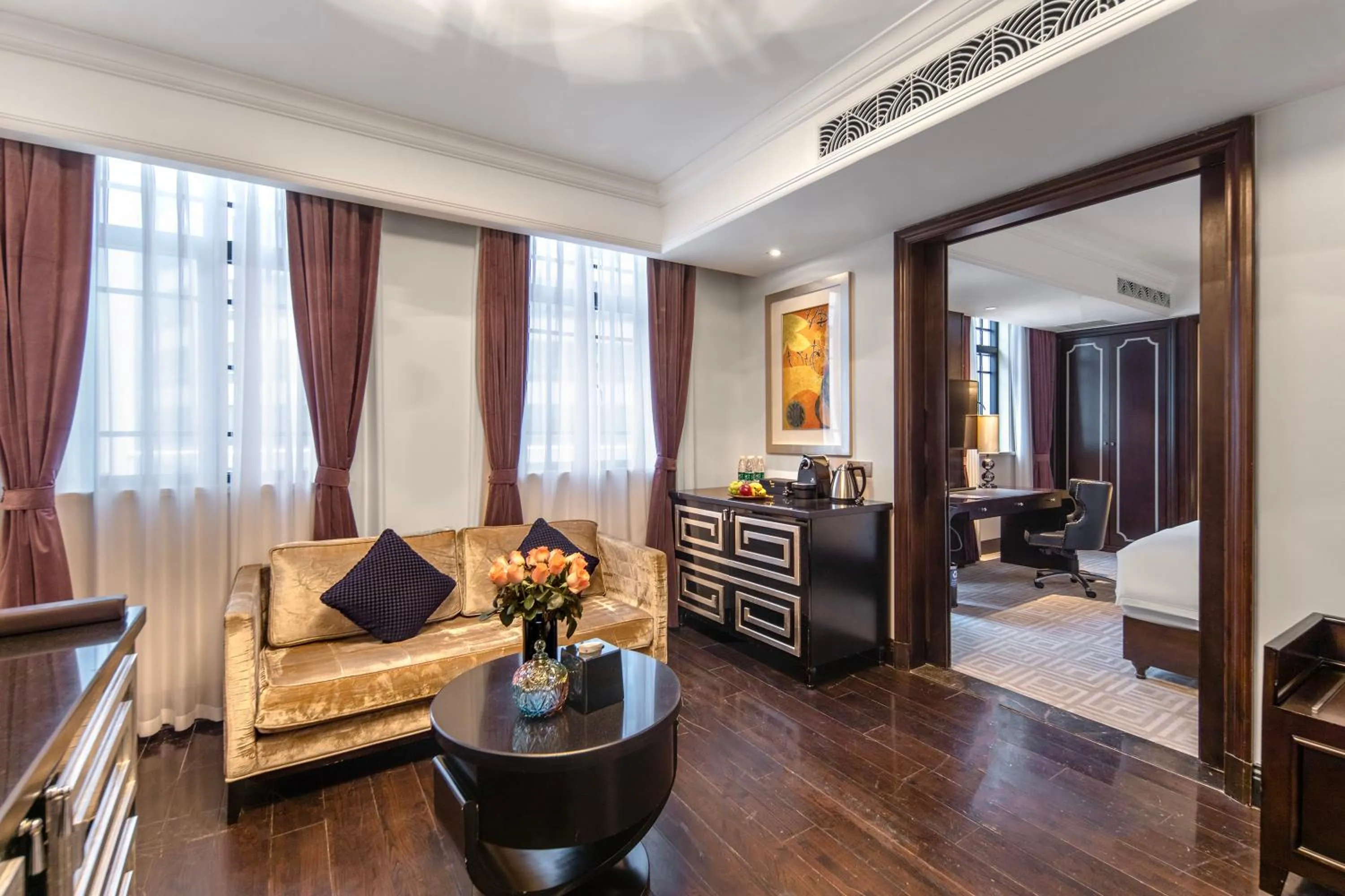 Living room in The Yangtze Boutique Shanghai