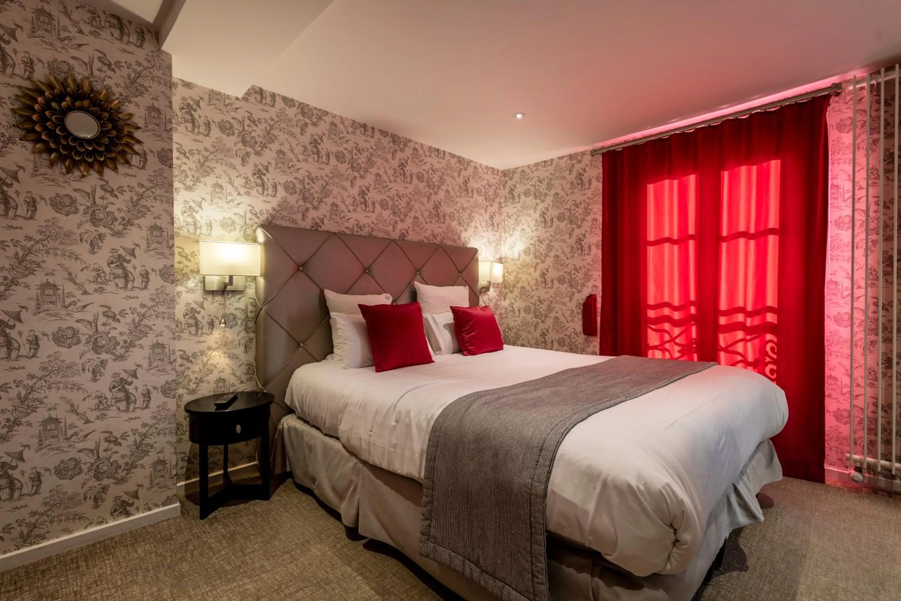 Bed in Les Jardins d'Epicure