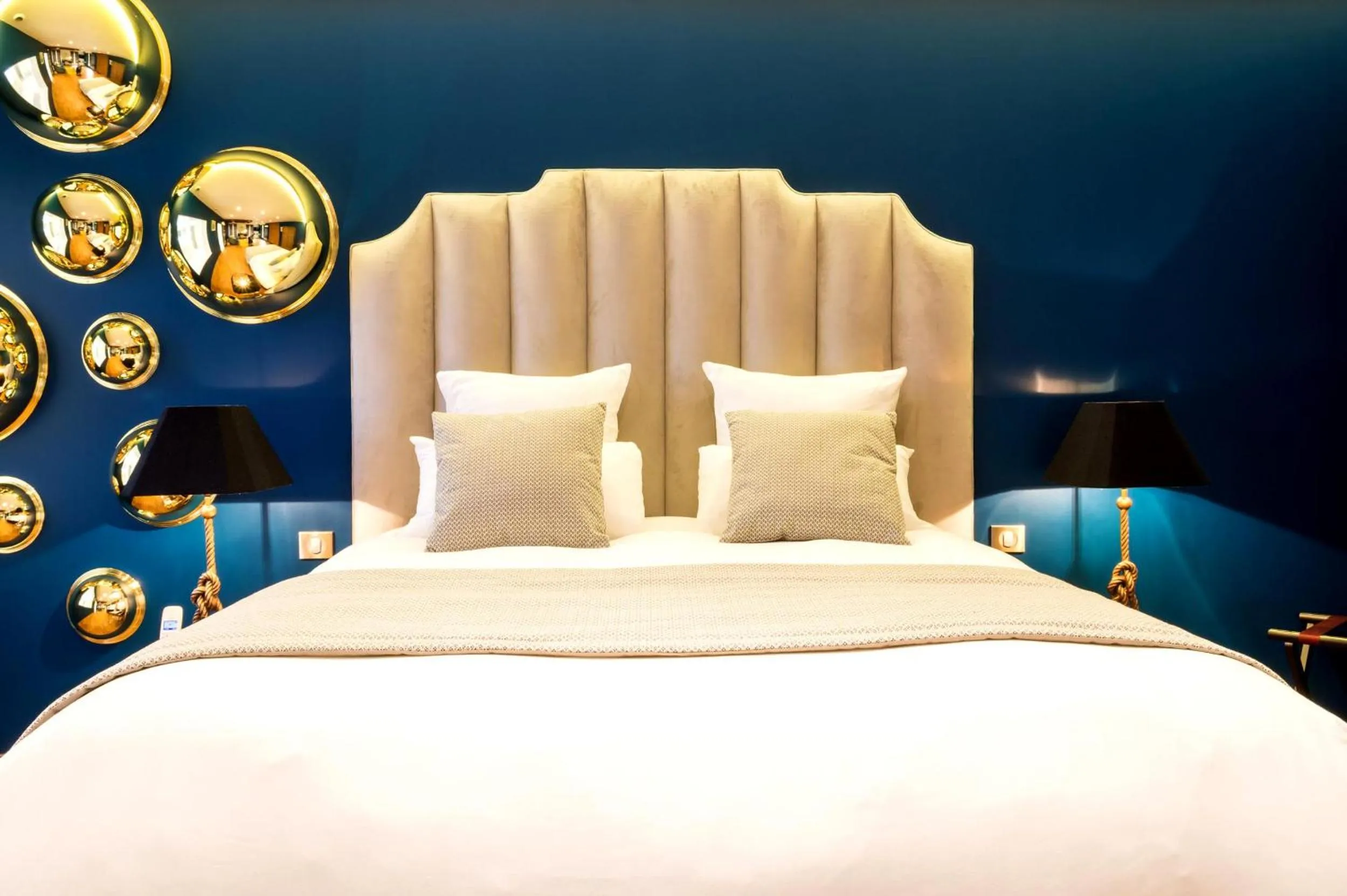 Bed in Les Jardins d'Epicure