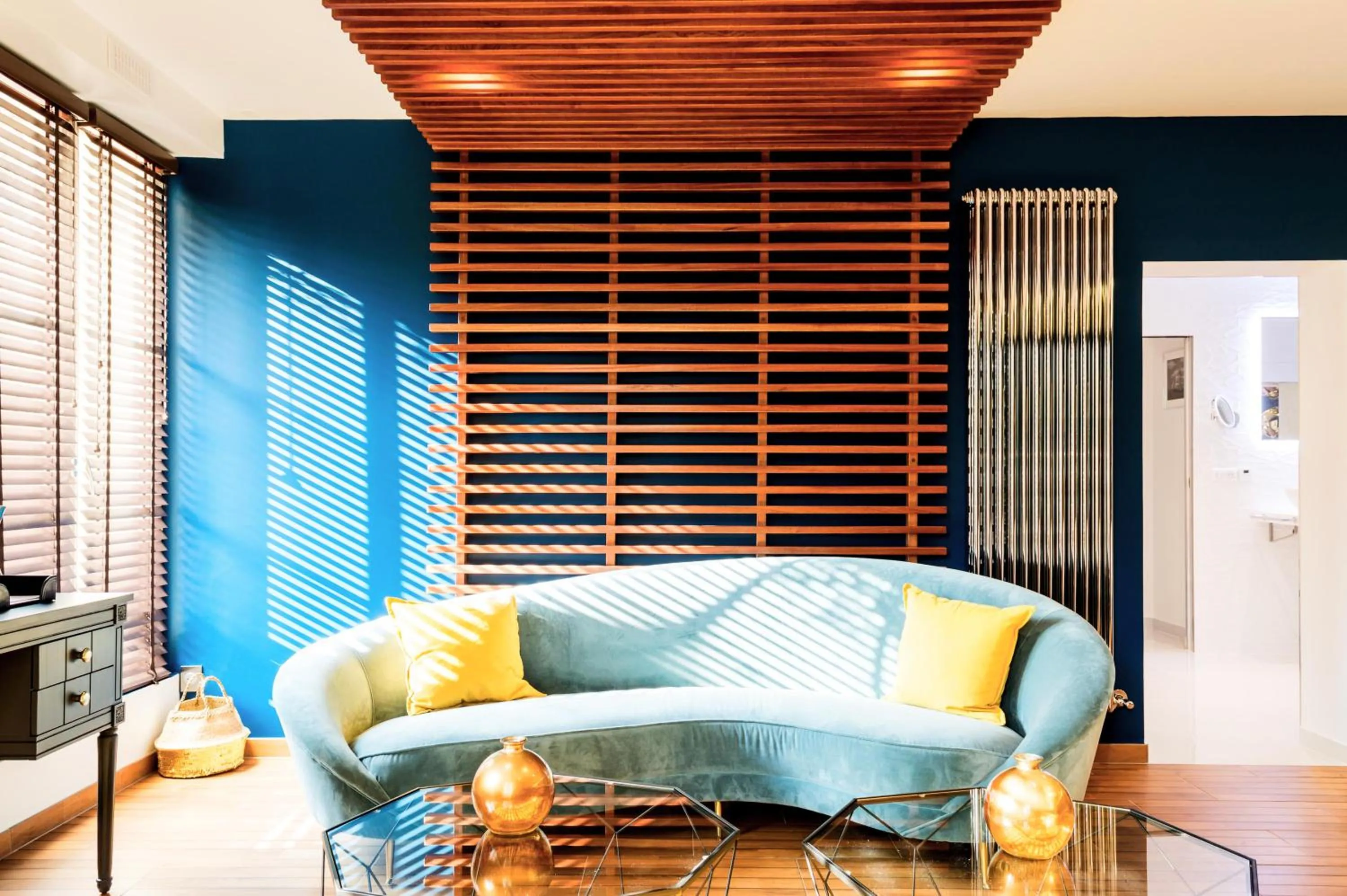 Decorative detail in Les Jardins d'Epicure