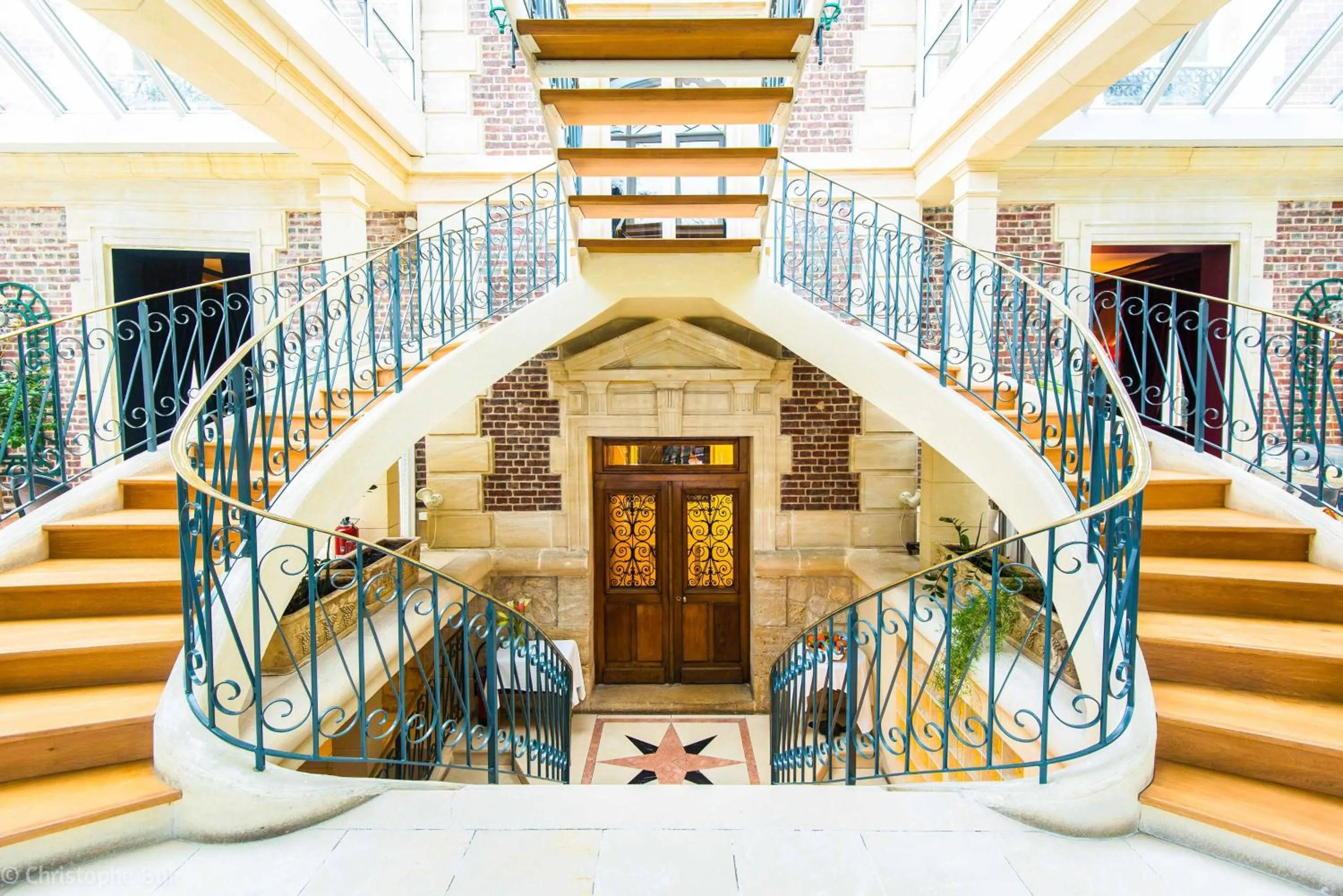 Lobby or reception in Les Jardins d'Epicure