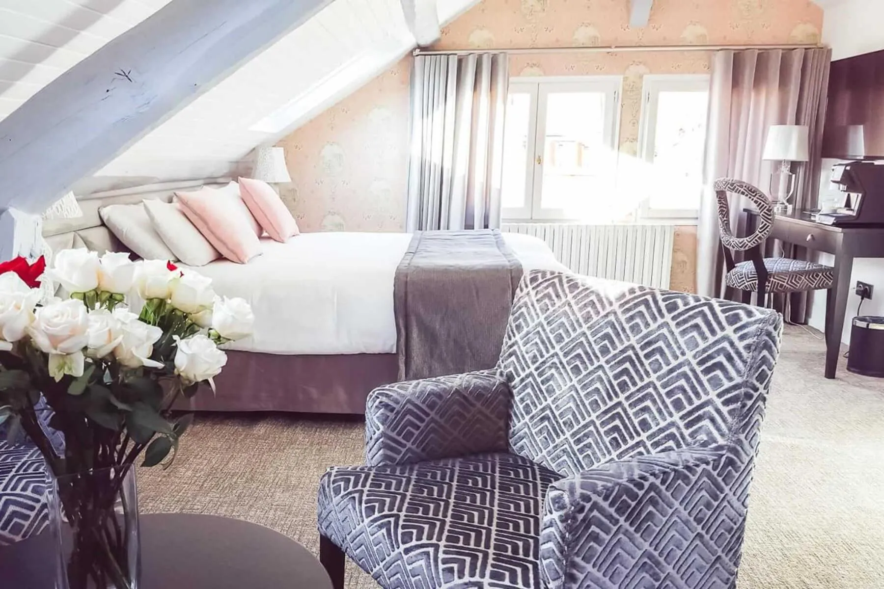 Bed in Les Jardins d'Epicure