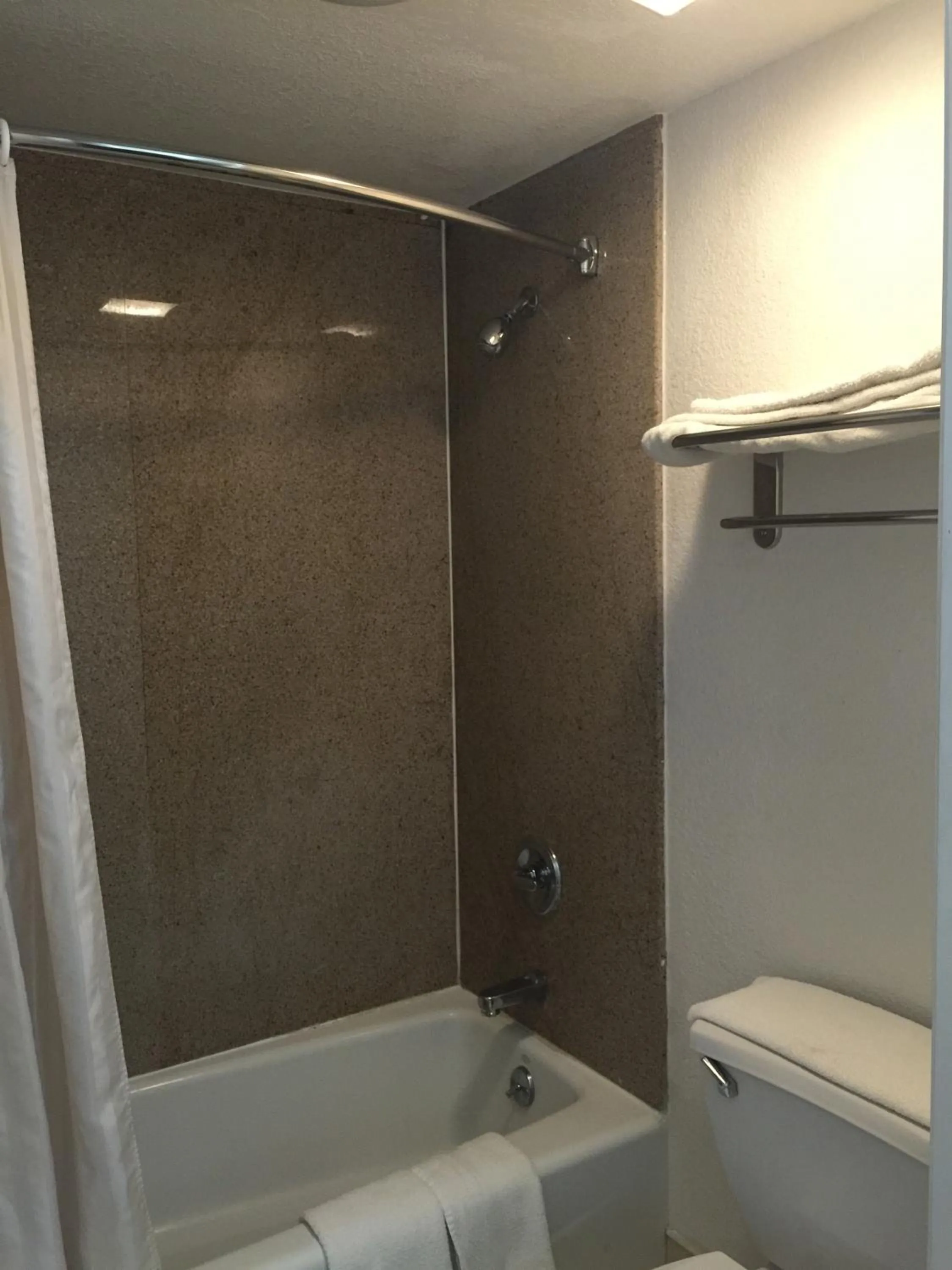 Shower in Economy Inn