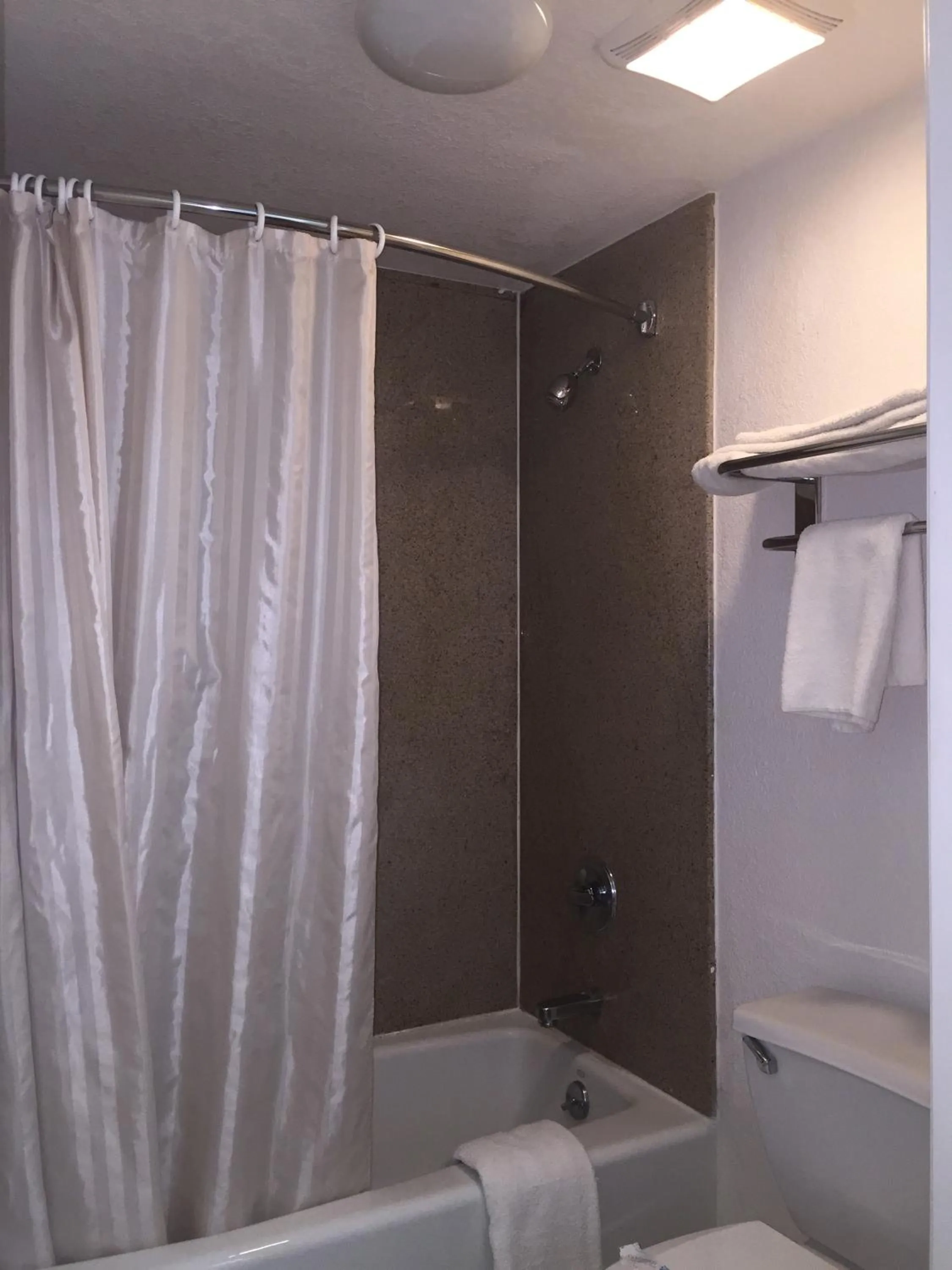 Shower in Economy Inn