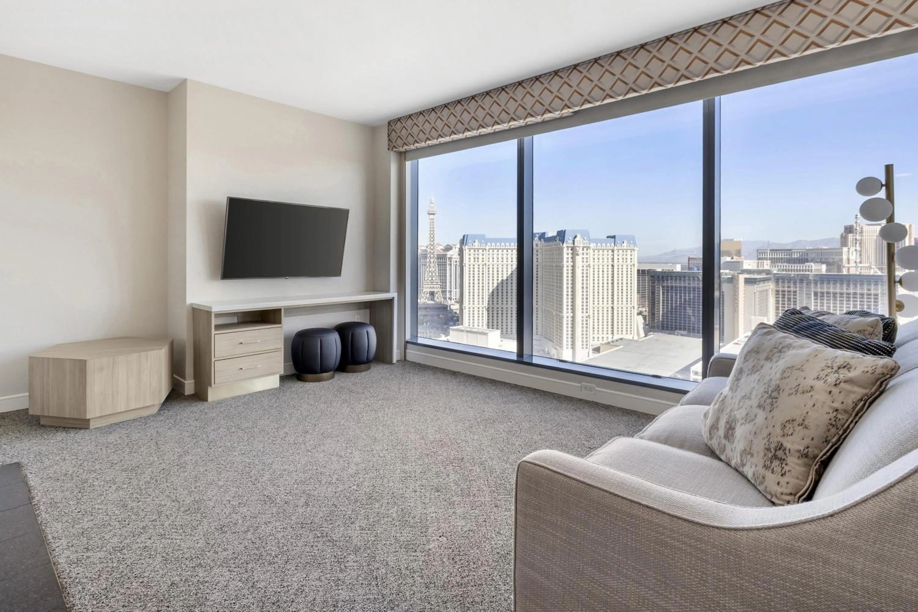 Living room in Hilton Grand Vacations Club Elara Center Strip Las Vegas