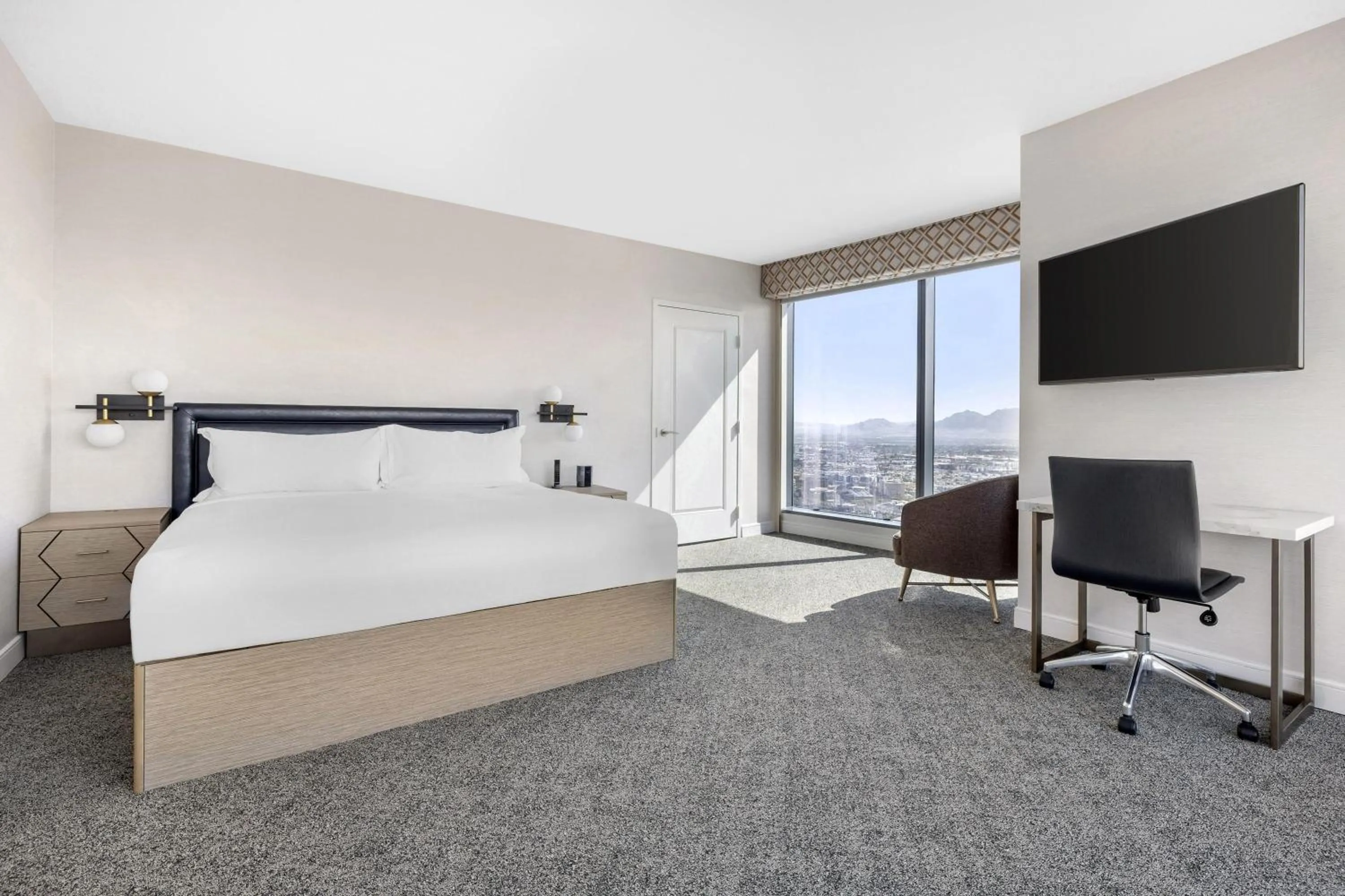 Bedroom, Bed in Hilton Grand Vacations Club Elara Center Strip Las Vegas