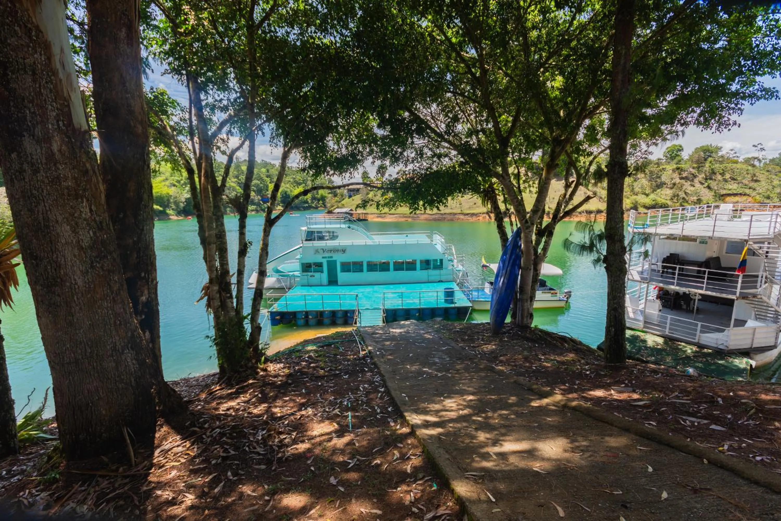Natural landscape in Hotel Verony Guatape