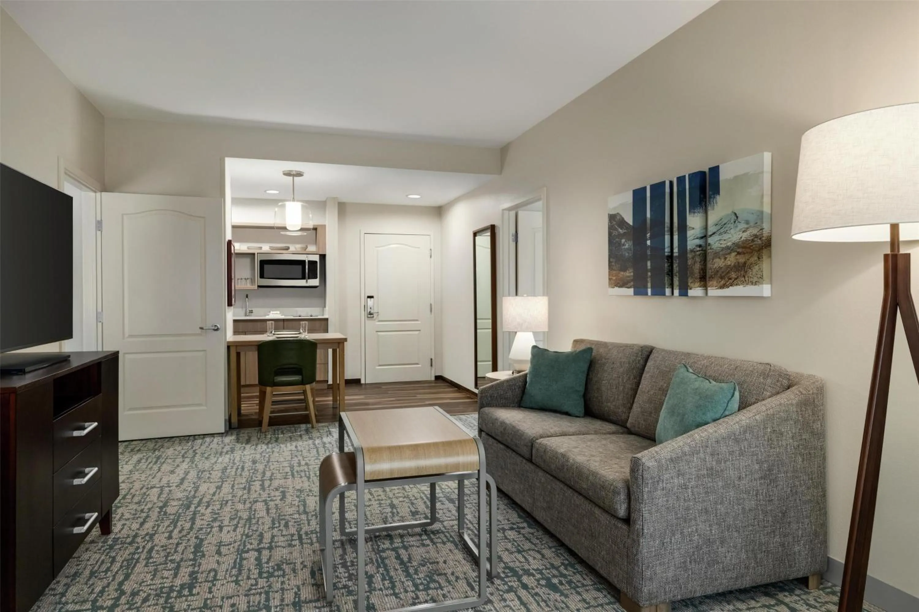 Living room in Homewood Suites by Hilton Denver West - Lakewood