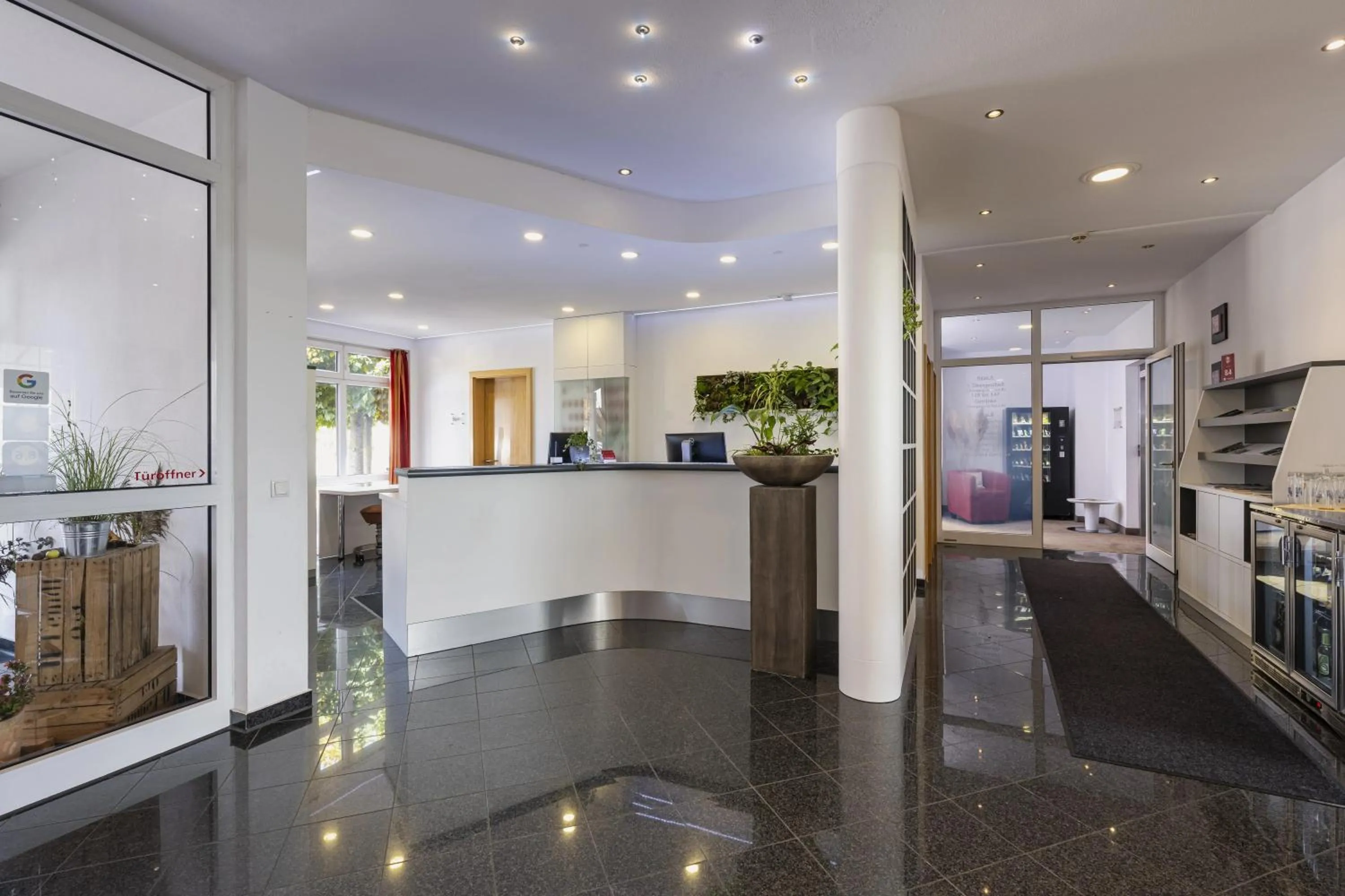 Lobby or reception in Hotel Günter