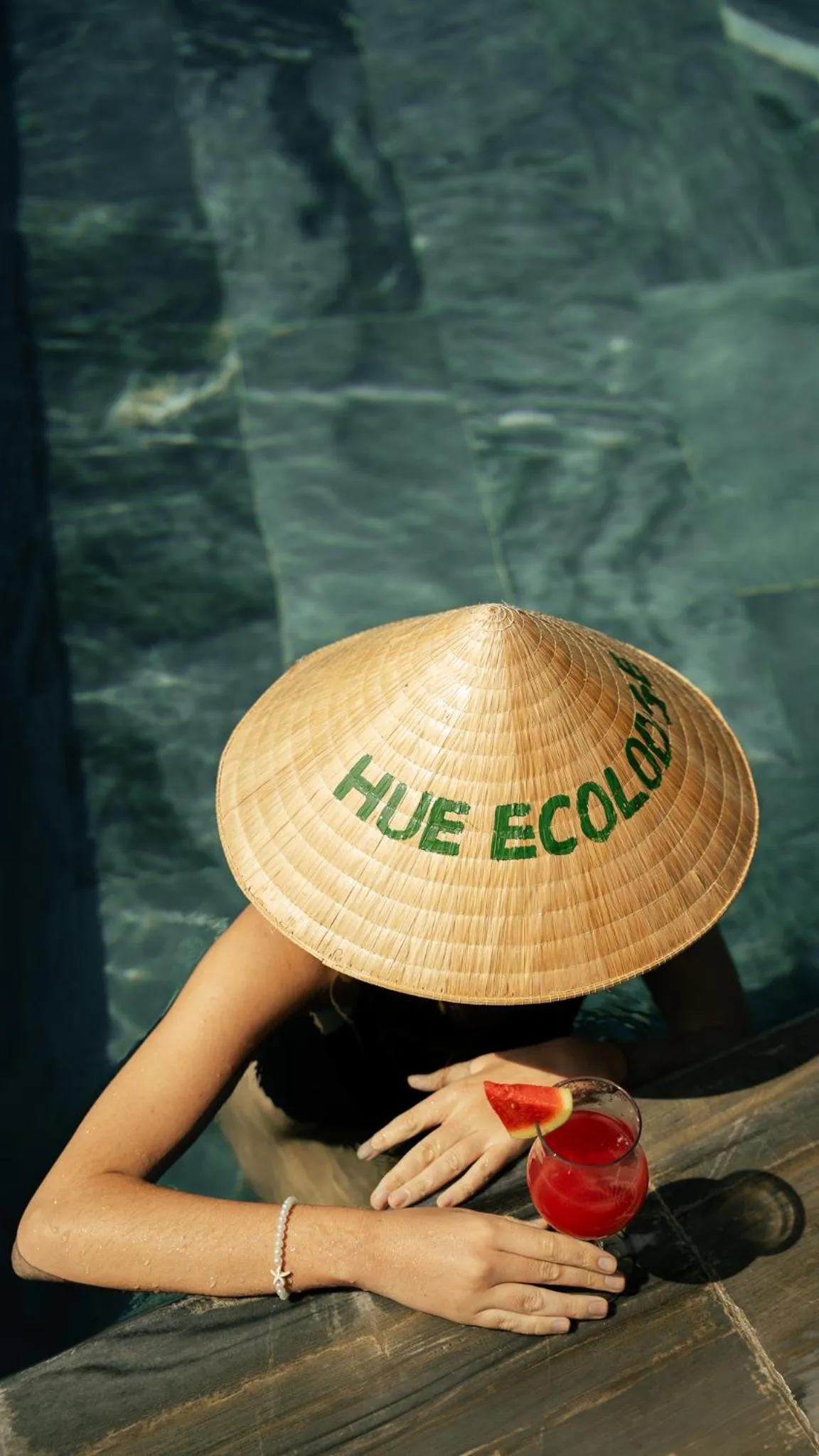 Swimming pool in Hue Ecolodge