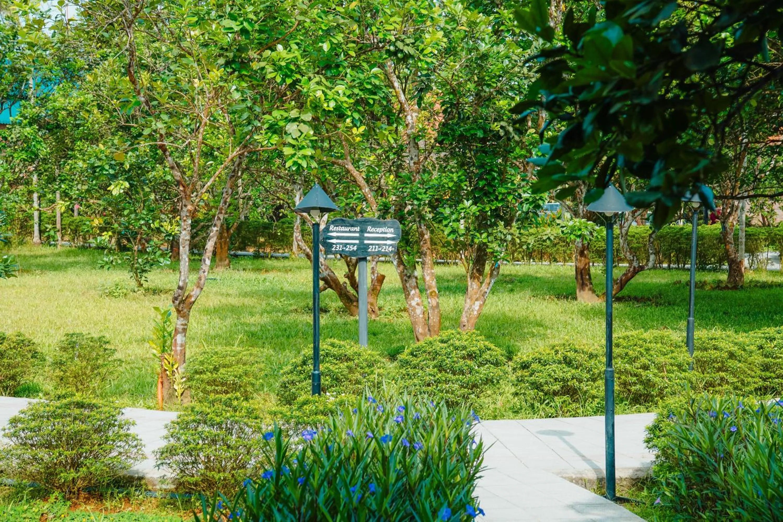 Garden in Hue Ecolodge