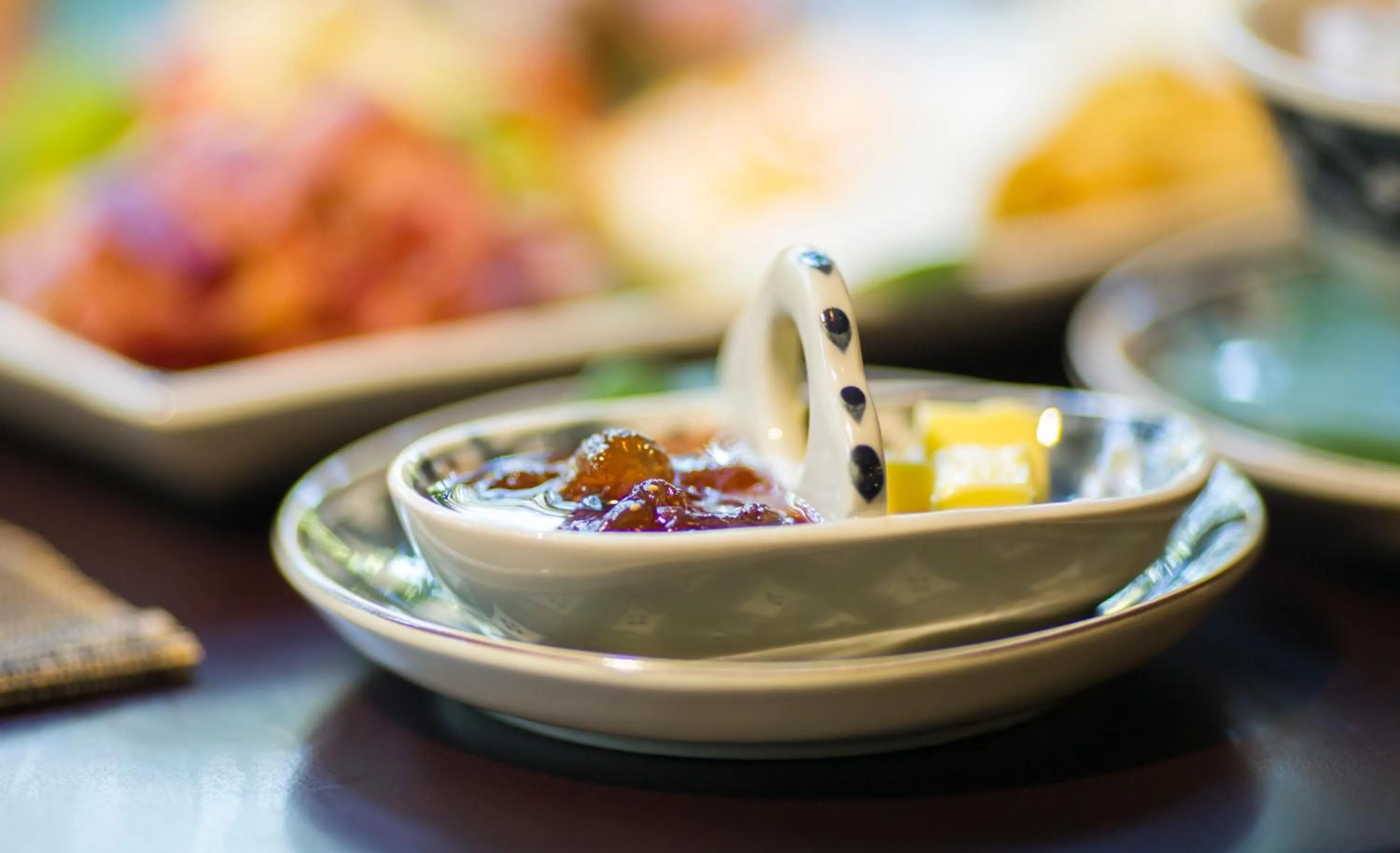 Food close-up in Hue Ecolodge