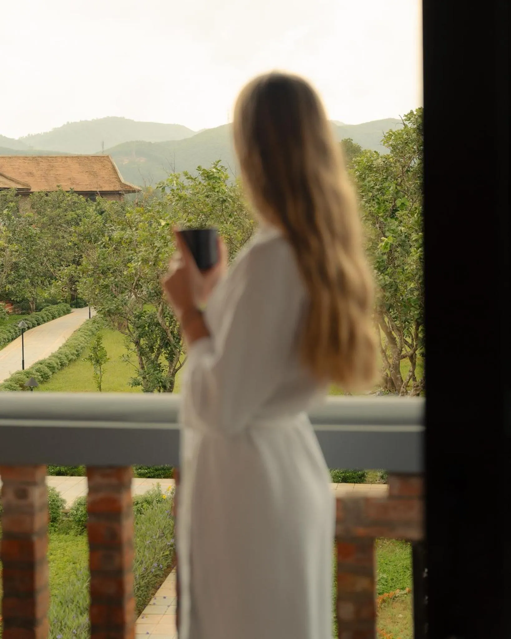 View (from property/room) in Hue Ecolodge