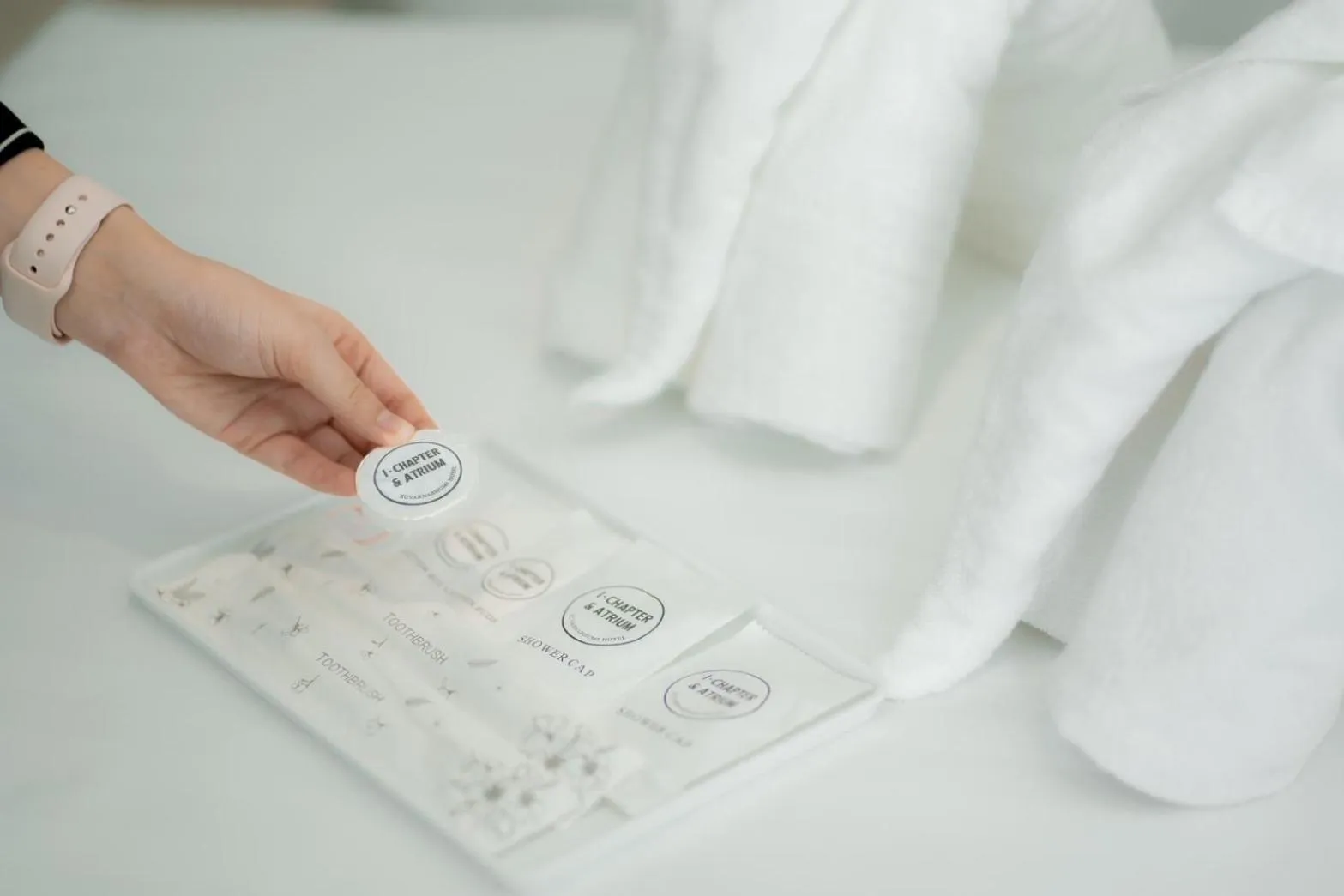 Decorative detail in iChapter Hotel Suvarnabhumi