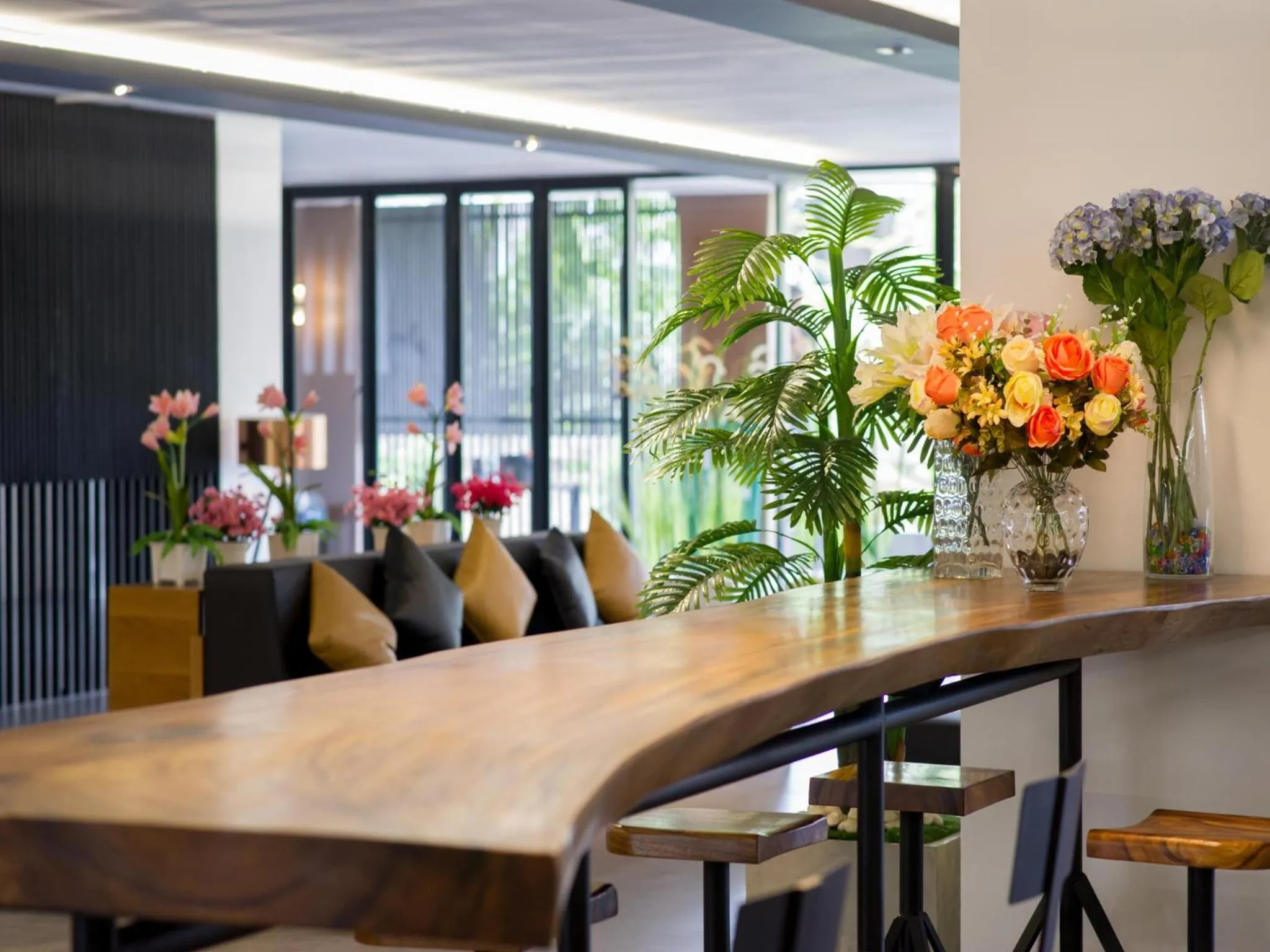 Lobby or reception in iChapter Hotel Suvarnabhumi
