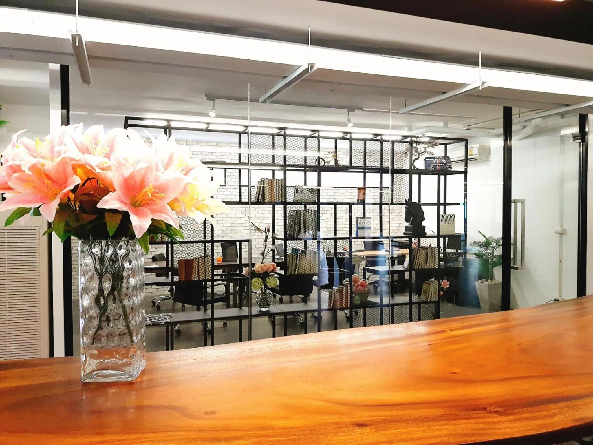Seating area in iChapter Hotel Suvarnabhumi