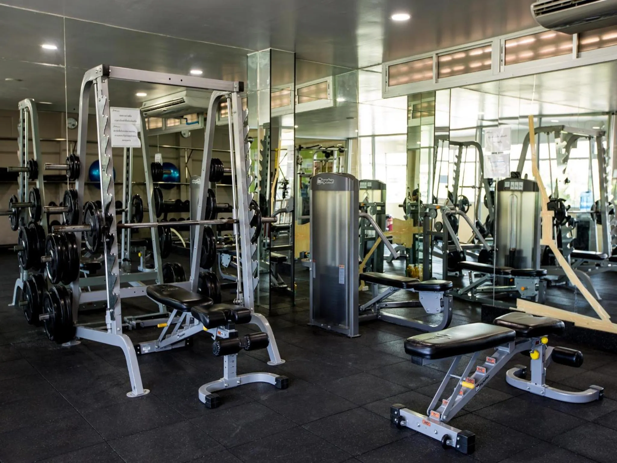 Fitness centre/facilities in iChapter Hotel Suvarnabhumi