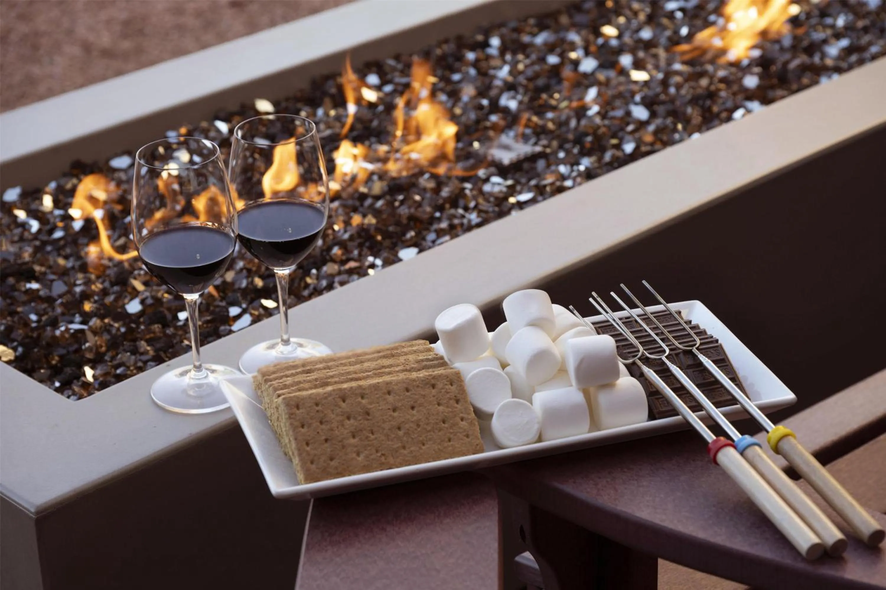 Inner courtyard view in Hilton Sedona Resort at Bell Rock