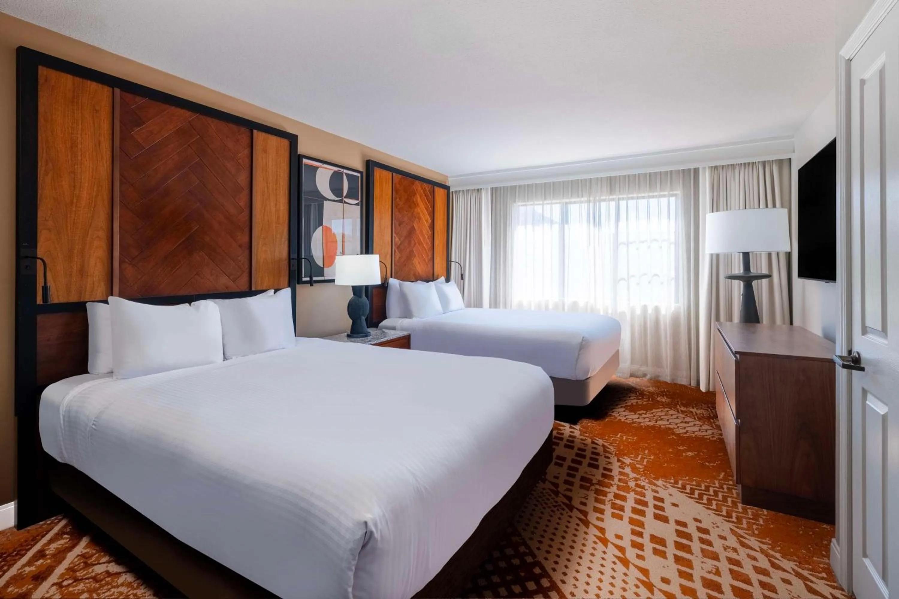 Bed in Hilton Sedona Resort at Bell Rock