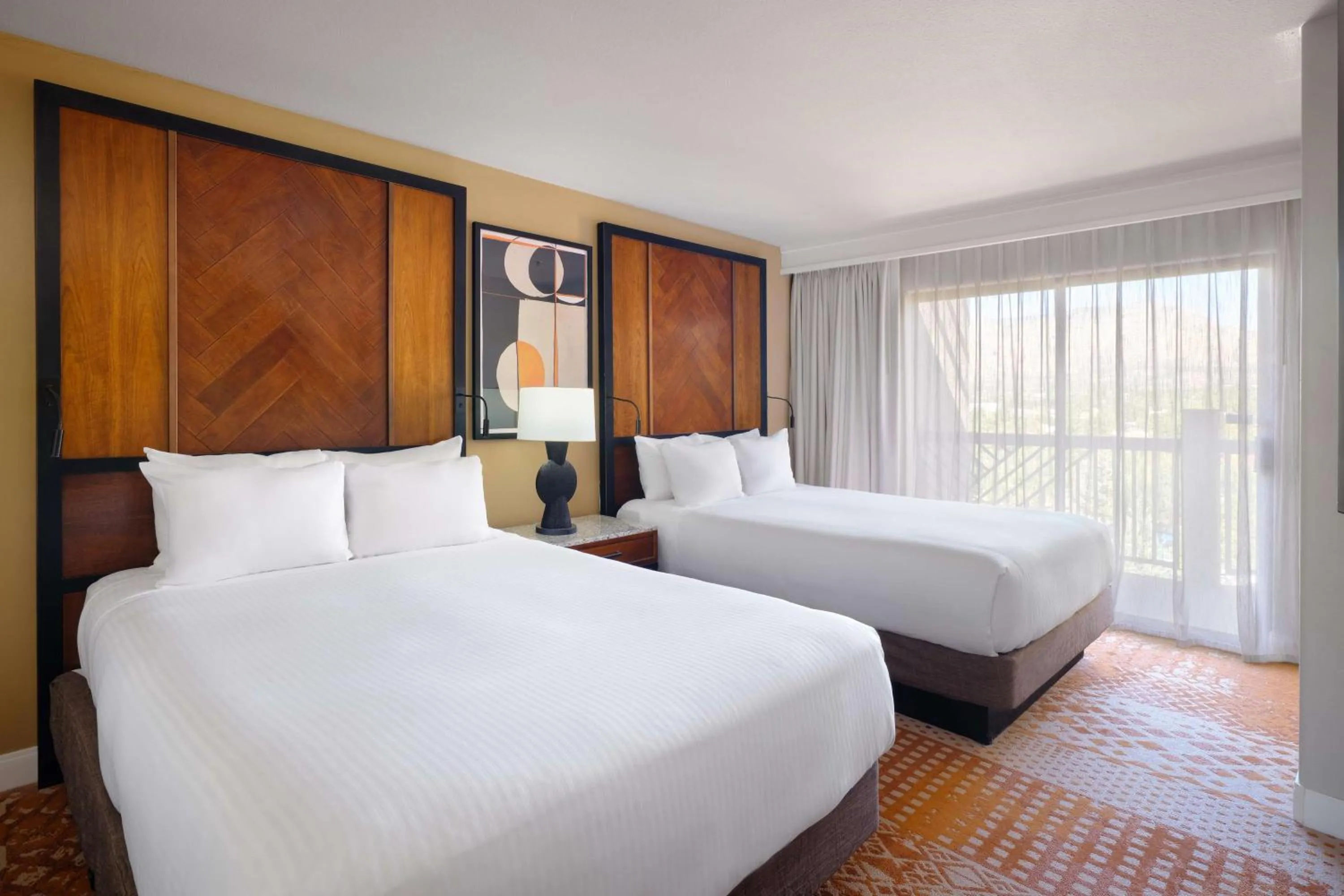 Bed in Hilton Sedona Resort at Bell Rock