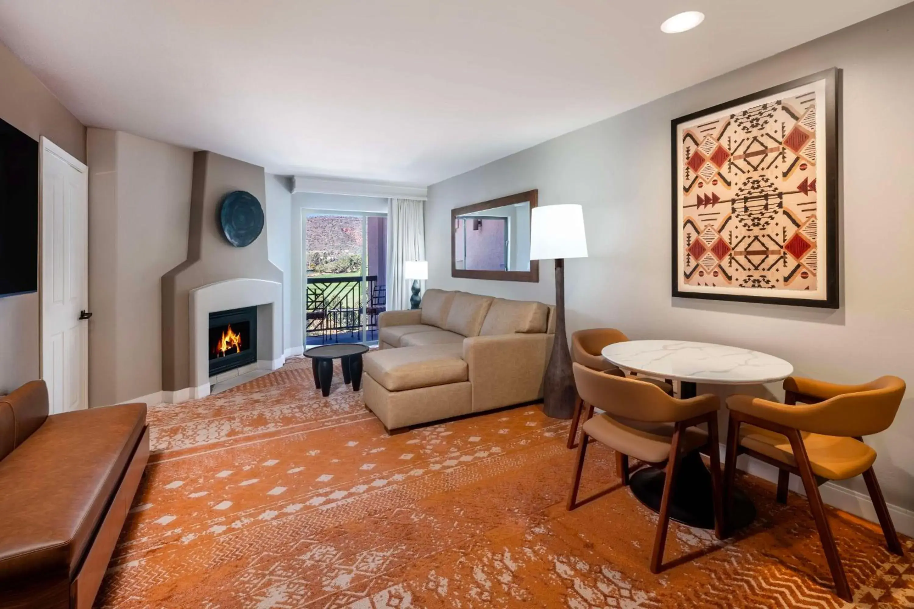 King Suite With Balcony- Mountain View in Hilton Sedona Resort at Bell Rock King Suite With Balcony- Mountain View in Hilton Sedona Resort at Bell Rock