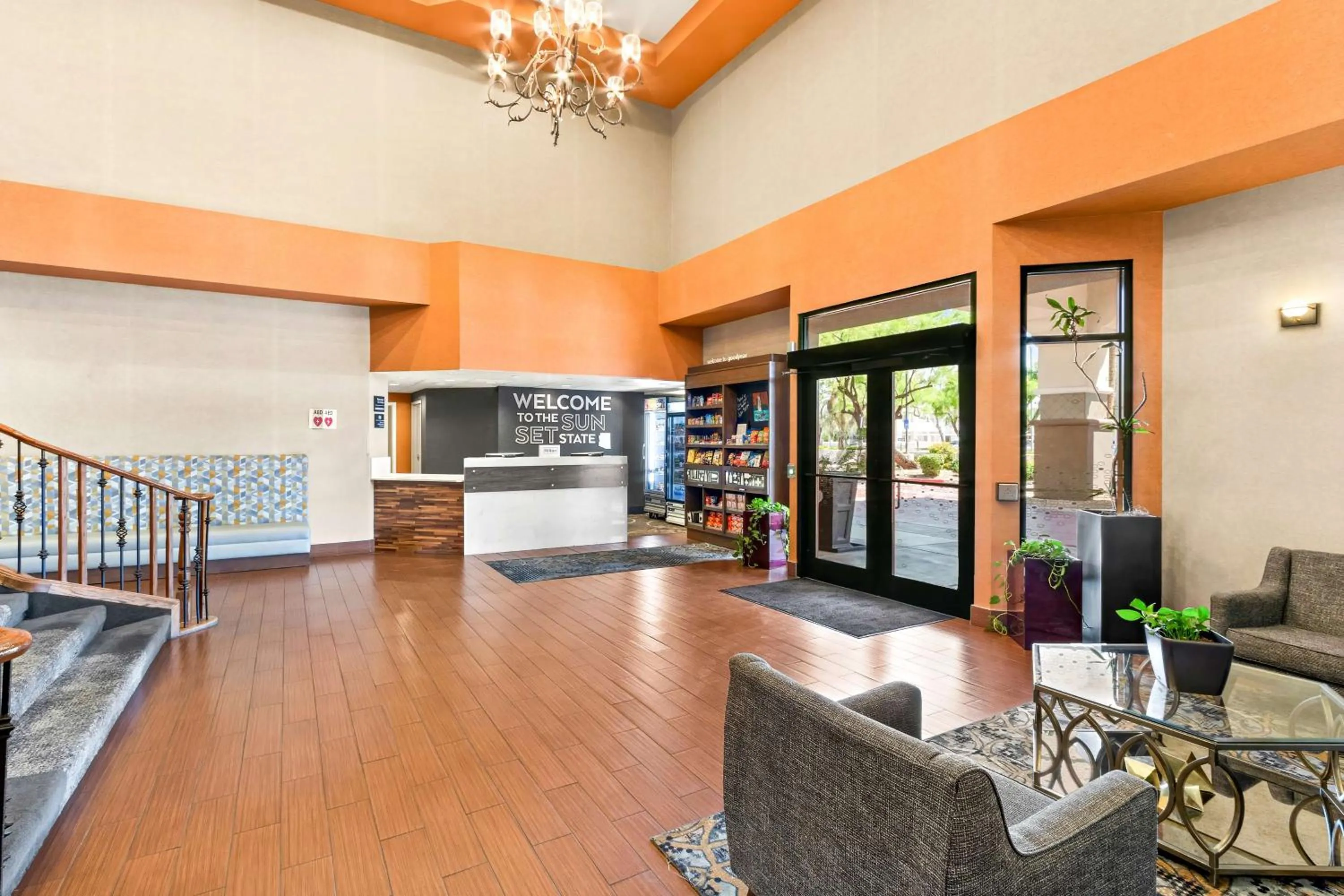 Lobby or reception in Hampton Inn & Suites Phoenix-Goodyear