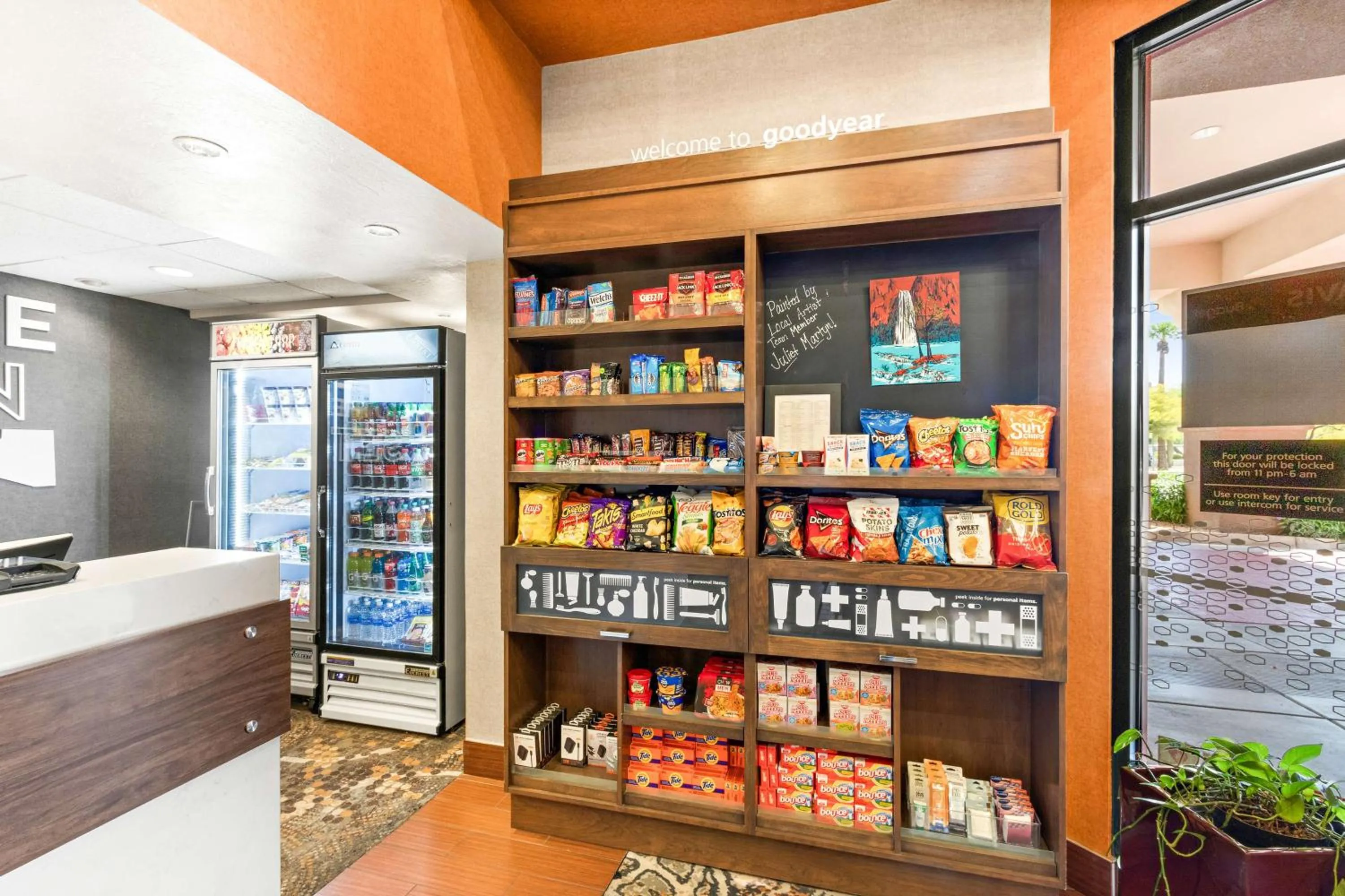 Restaurant/places to eat in Hampton Inn & Suites Phoenix-Goodyear