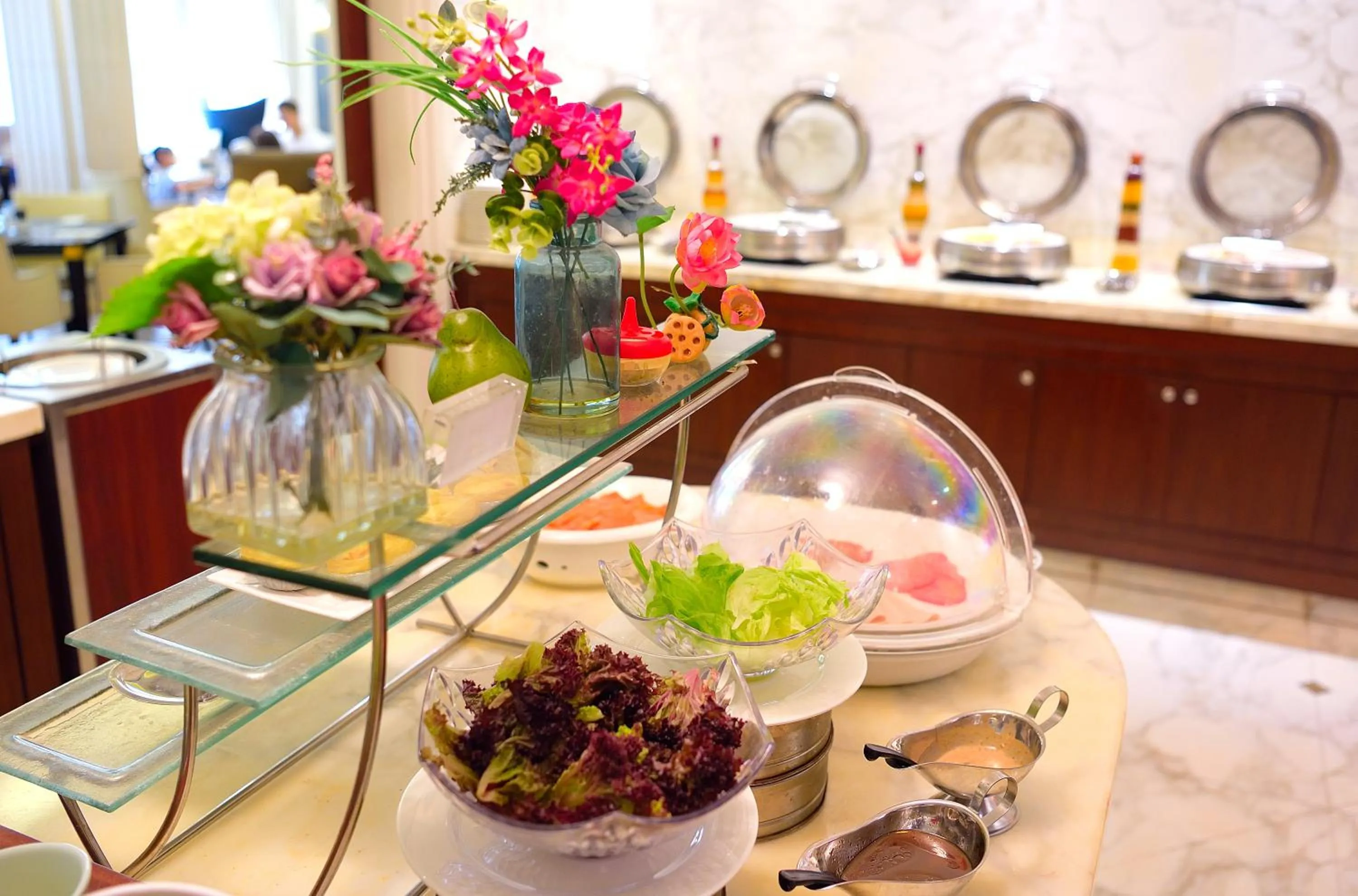 Breakfast in 上海外滩锦江都城新城饭店 Metropolo Xin Cheng Hotel, The Bund Shanghai