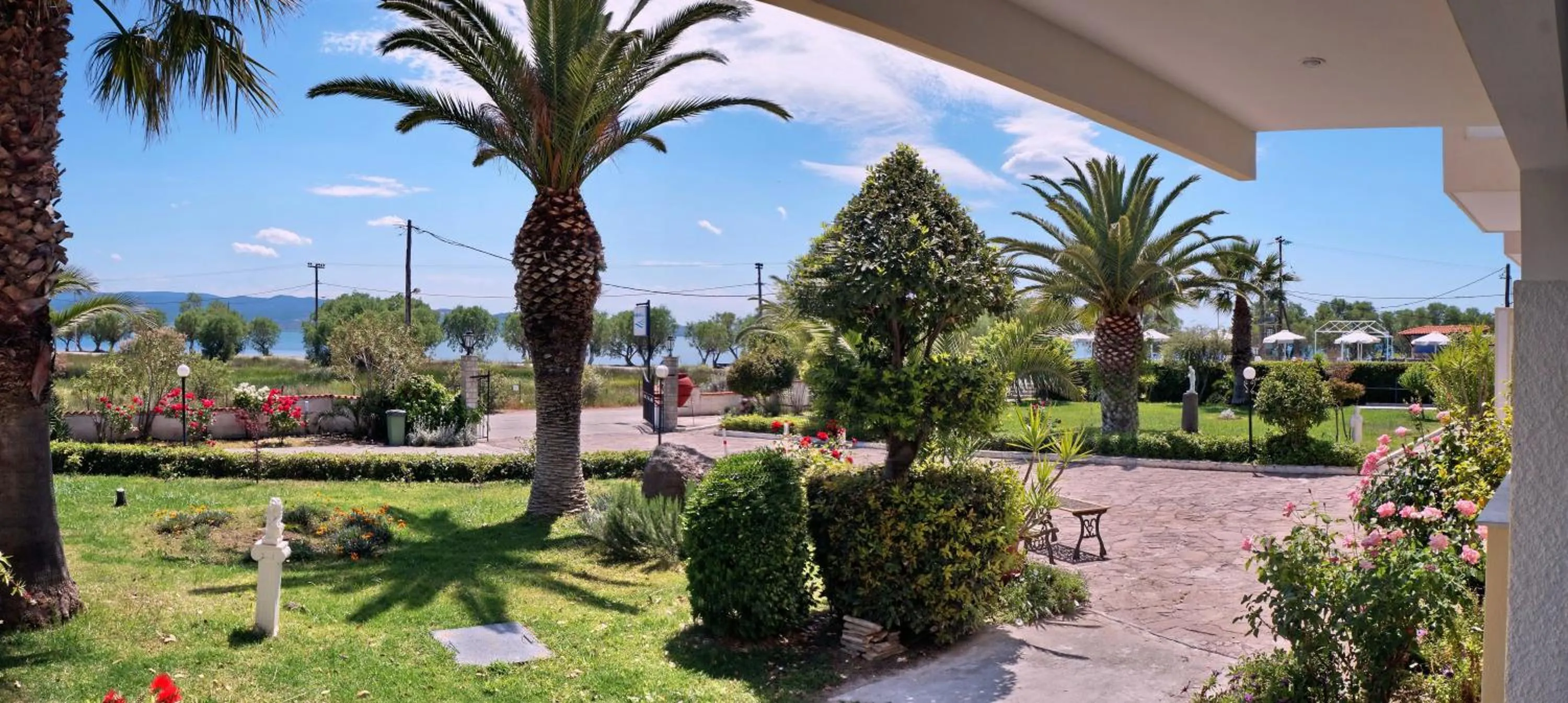 Garden in Kalloni Bay