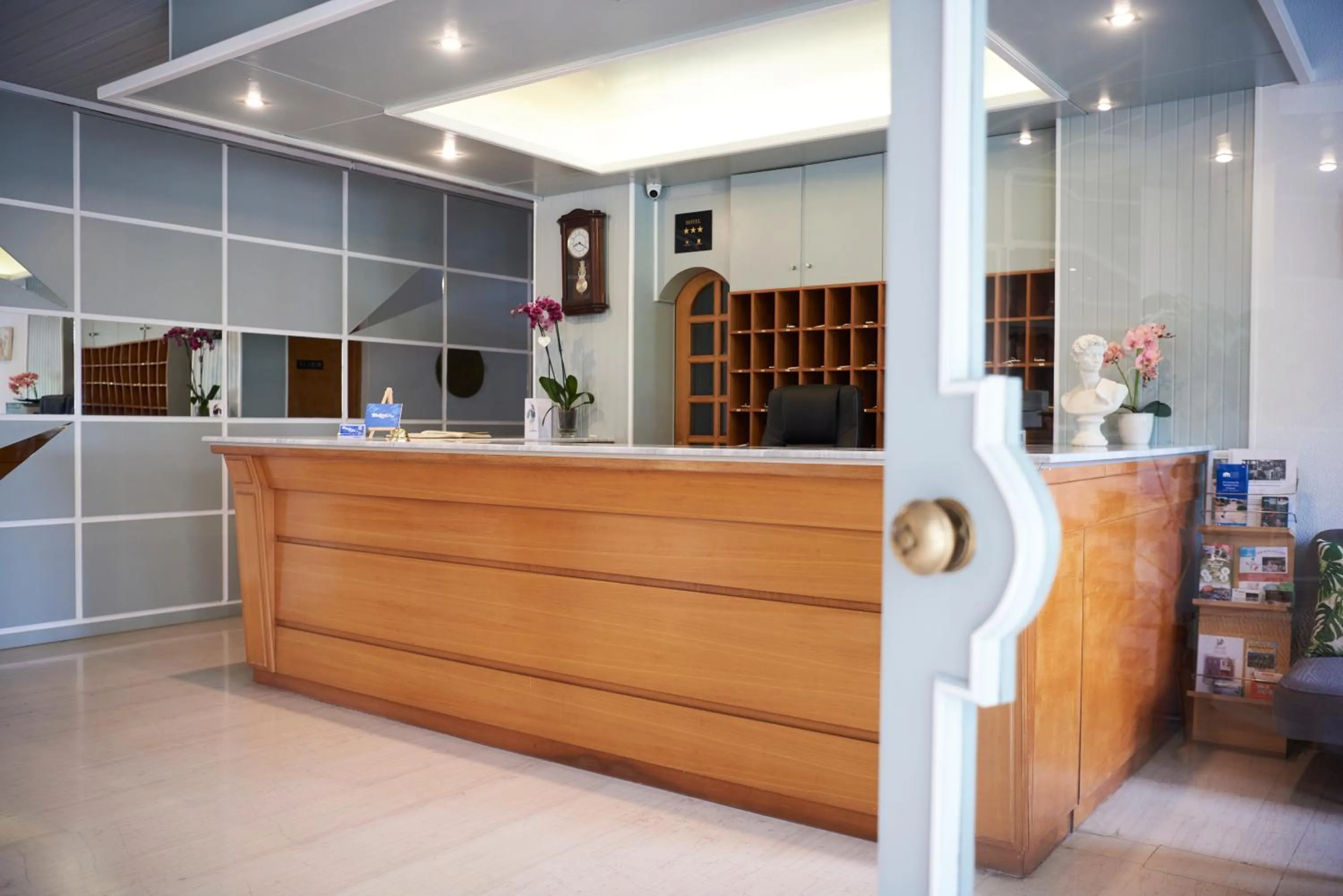 Lobby or reception in Kalloni Bay