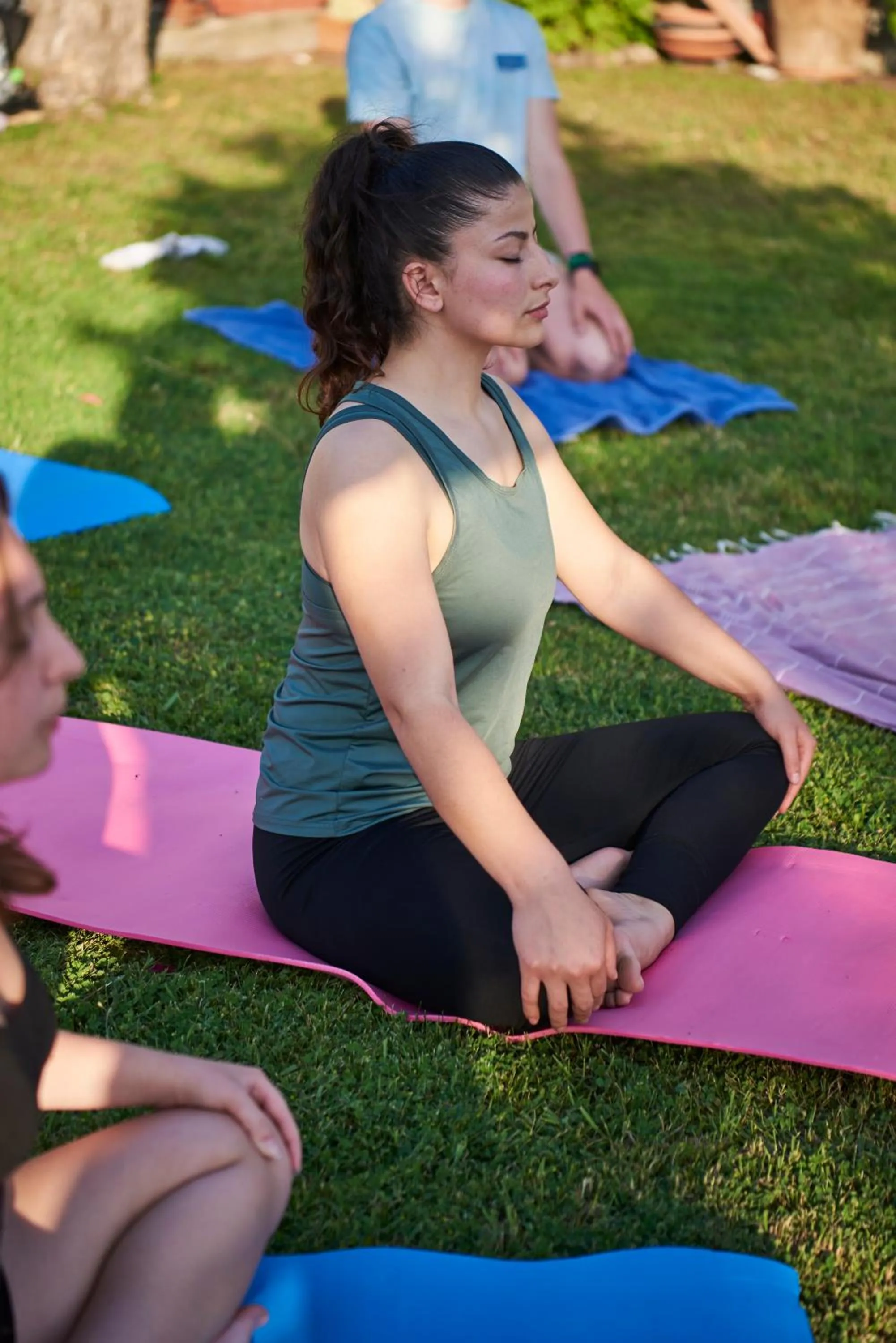 Natural landscape in Kalloni Bay