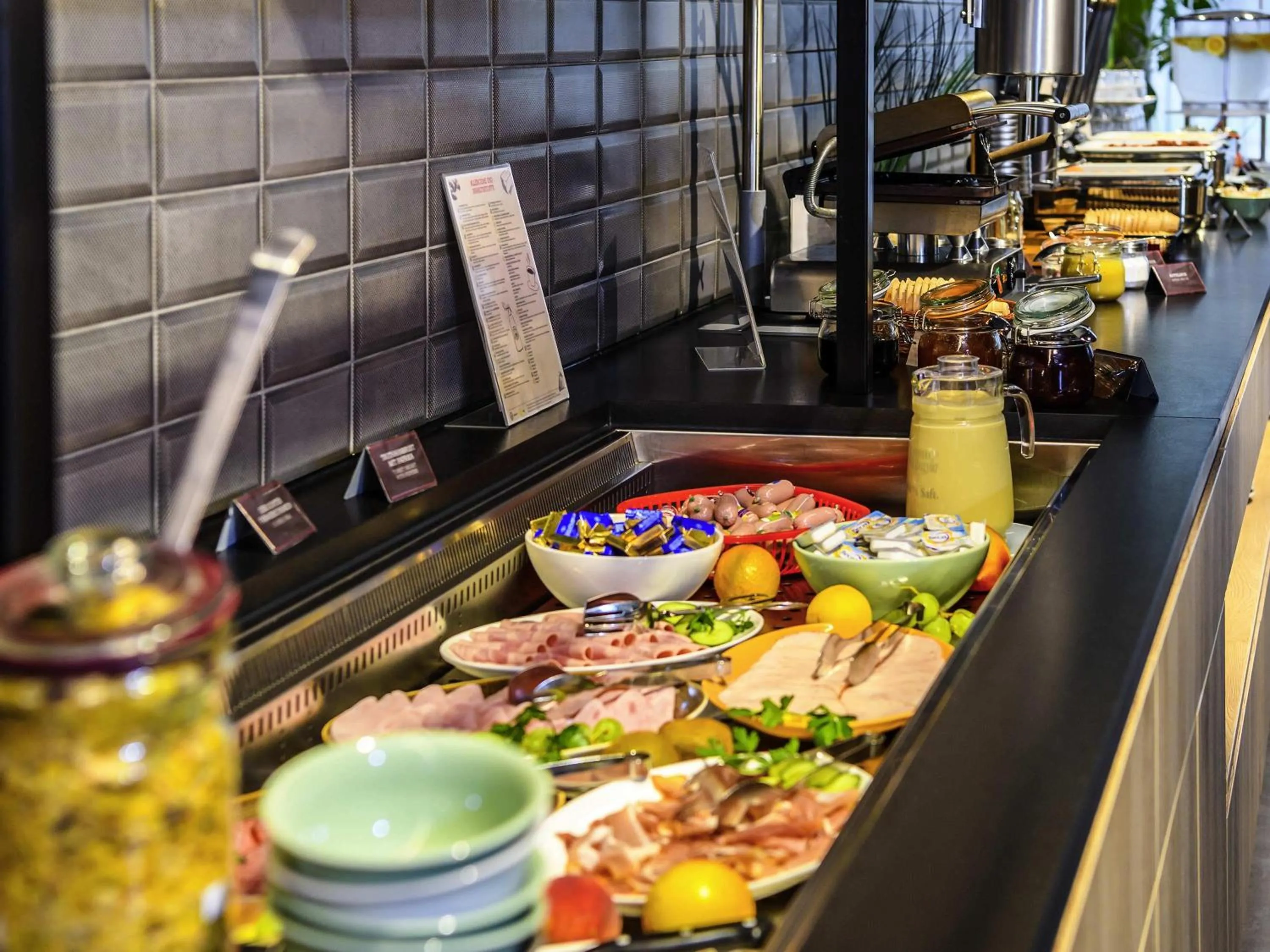 Breakfast in ibis Hotel Muenchen City West