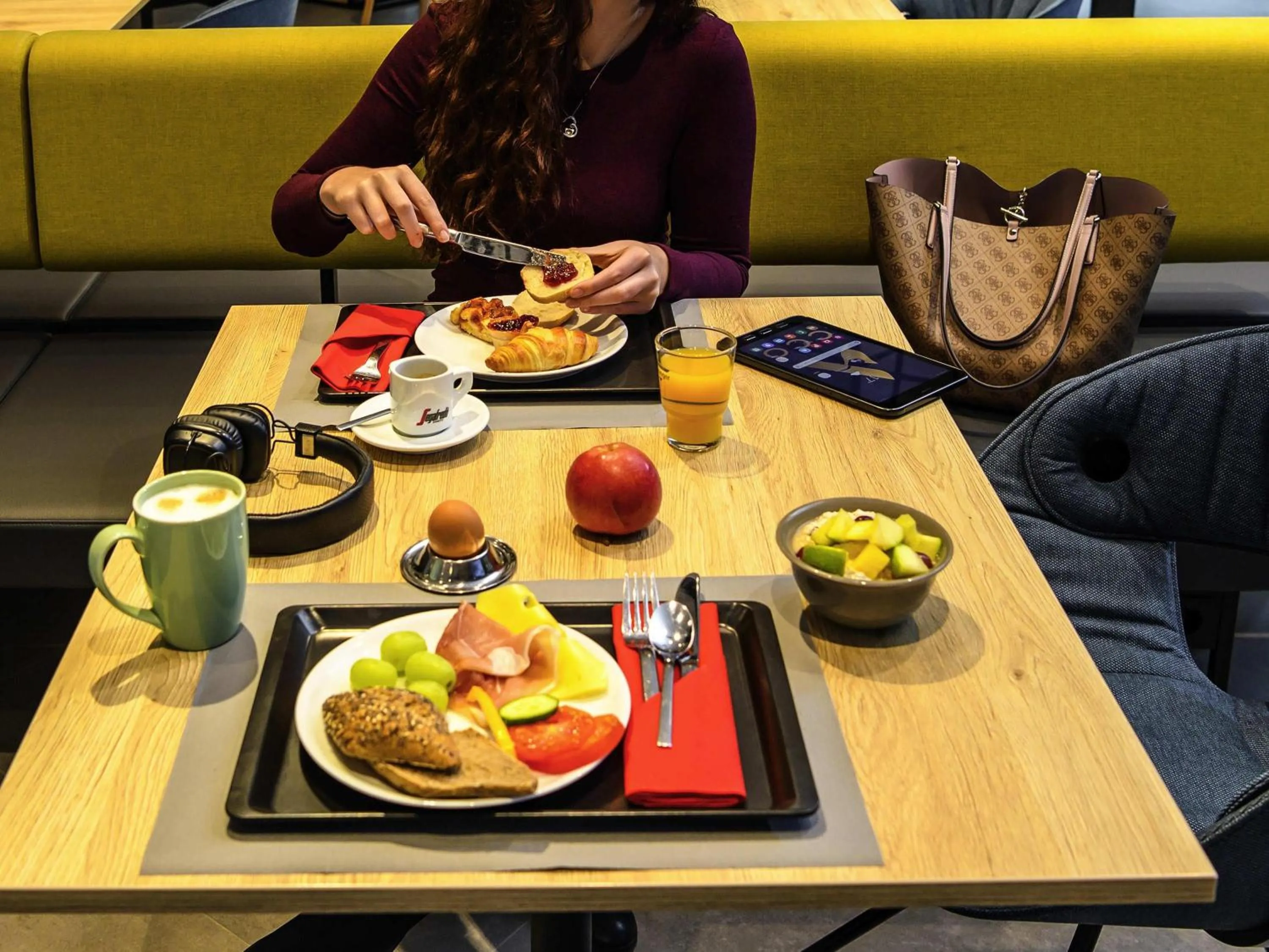 Breakfast in ibis Hotel Muenchen City West