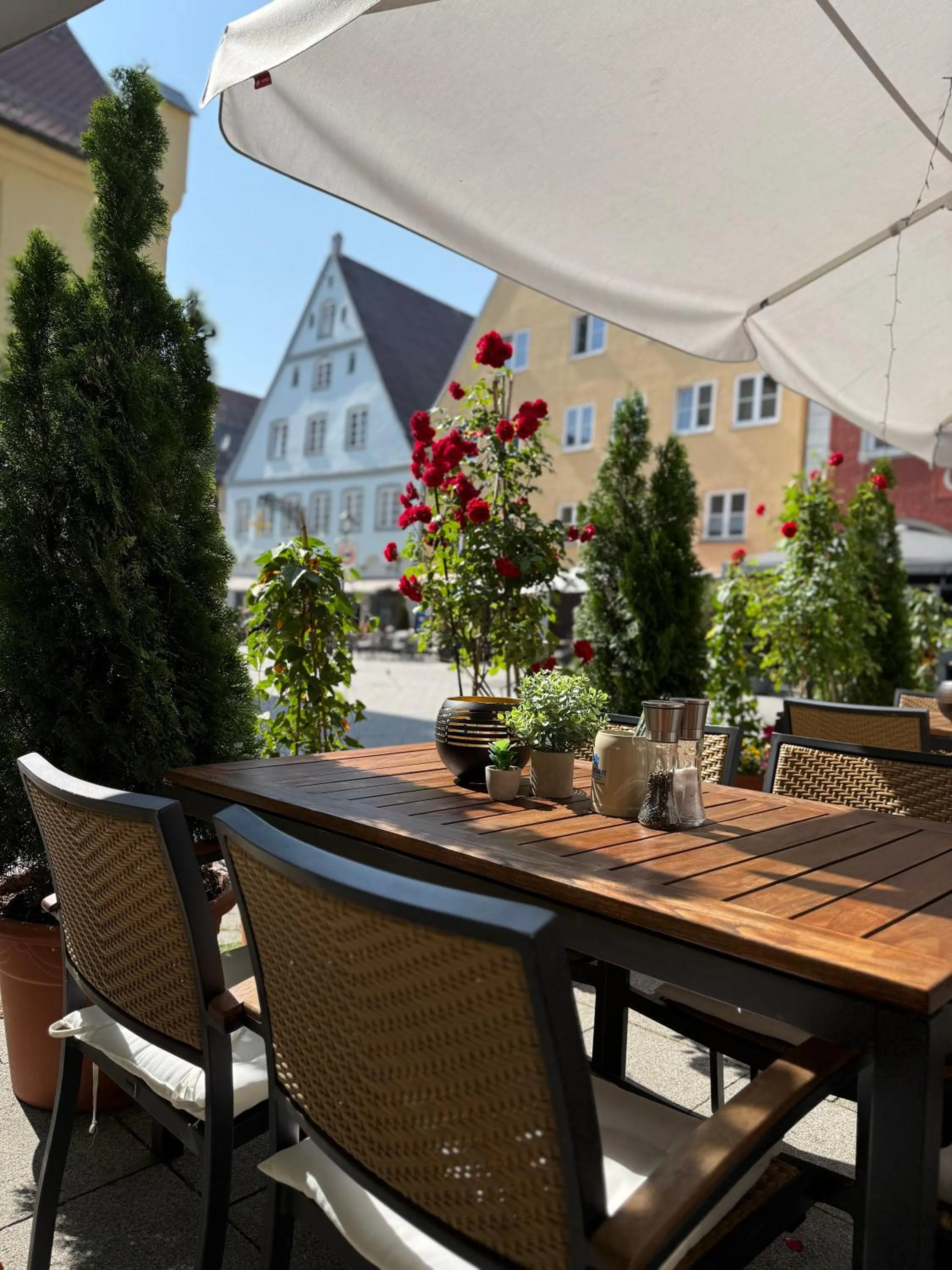 Restaurant/places to eat in Hotel Weisses Ross