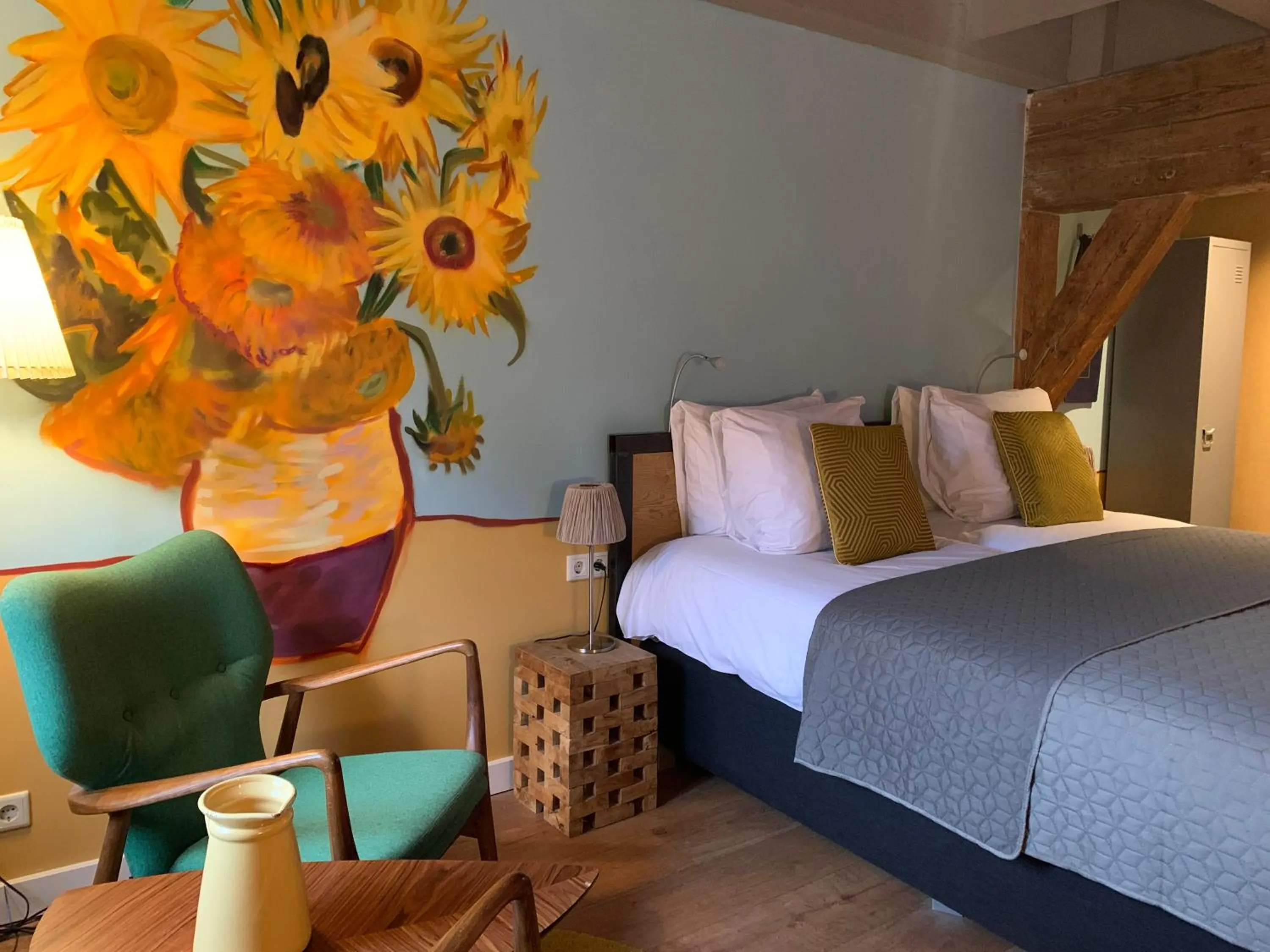 Bed in Hotel De Gravin