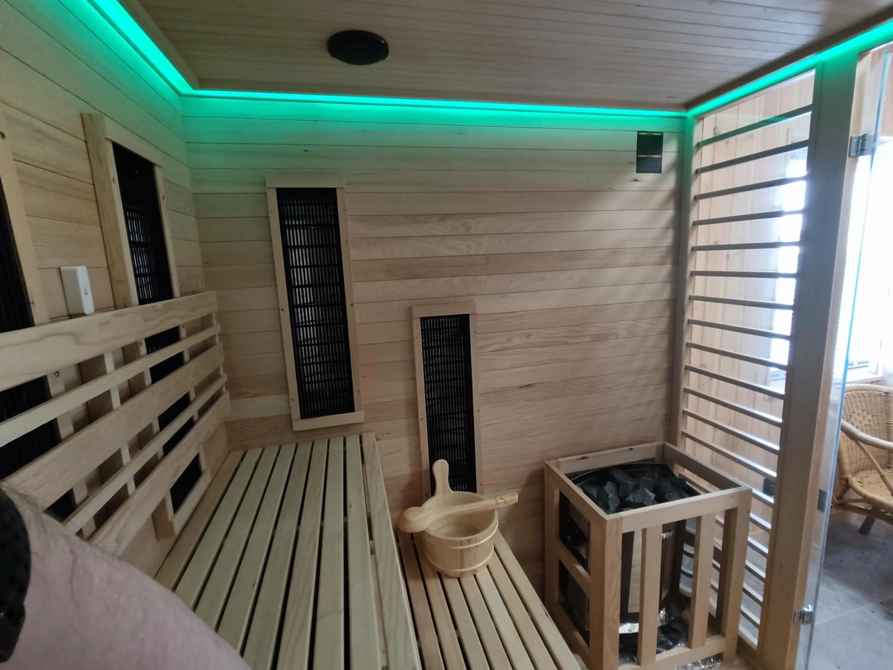 Living room in Willa Zaciszne Centrum Augustów