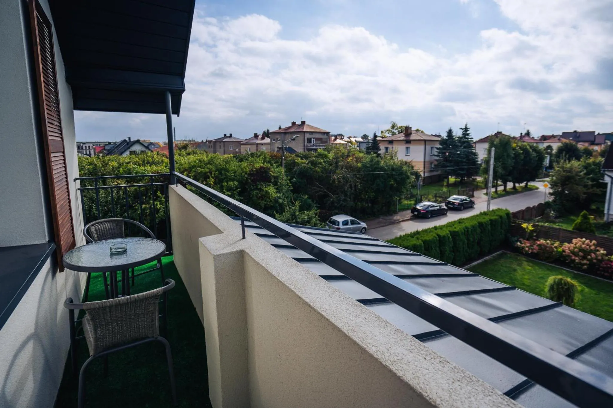 Garden in Willa Zaciszne Centrum Augustów
