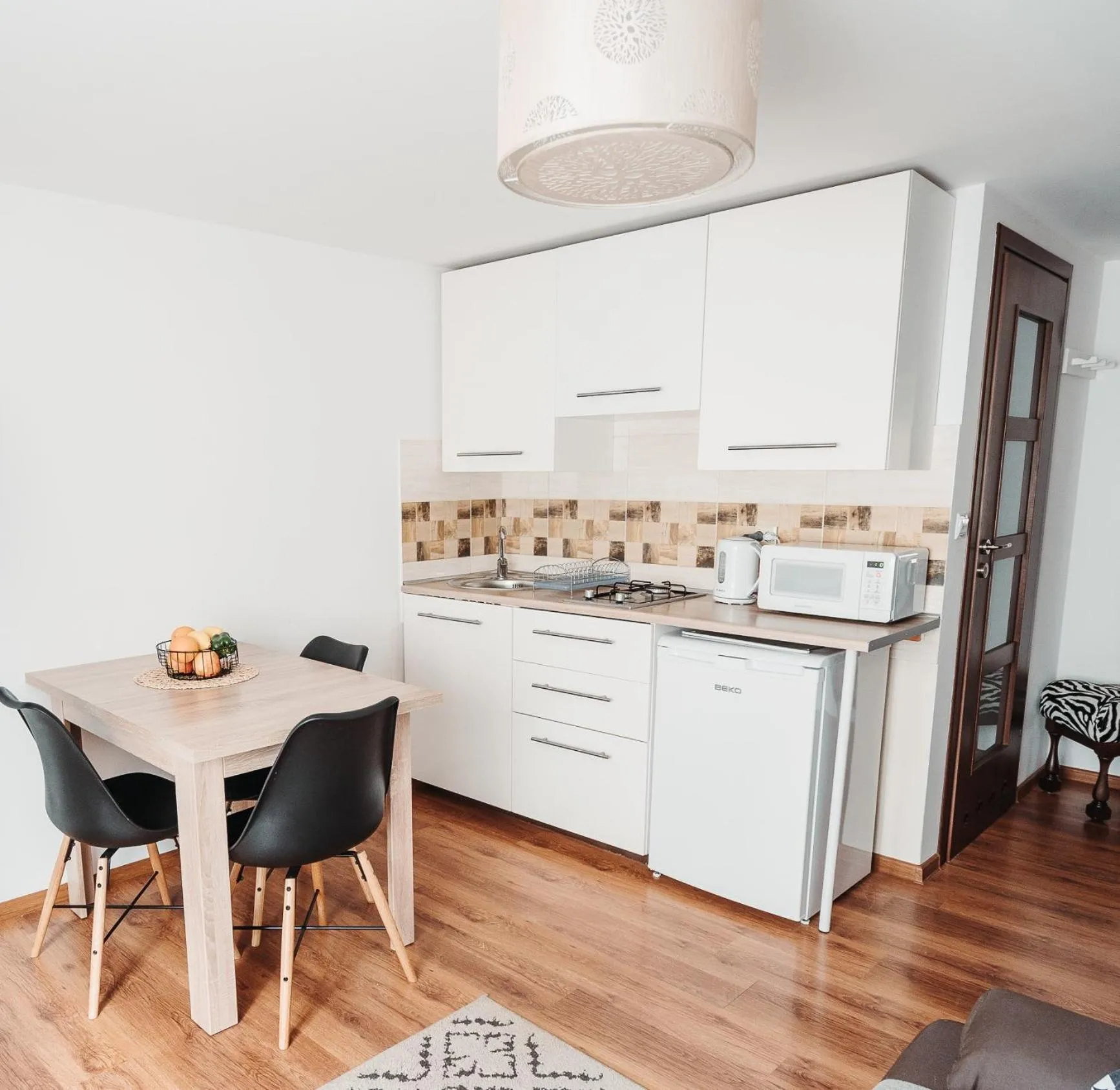 Kitchen or kitchenette in Willa Zaciszne Centrum Augustów