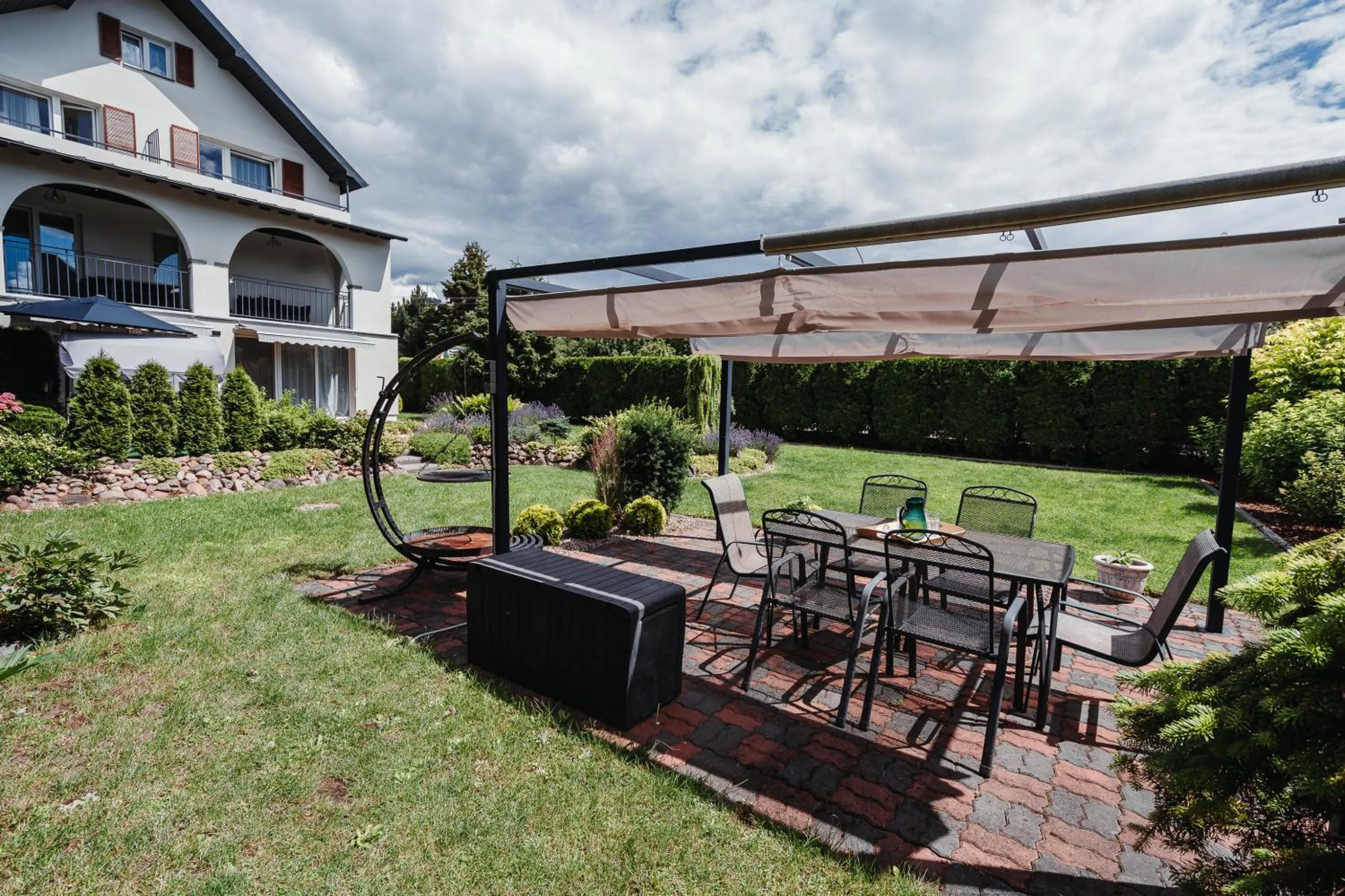 Patio in Willa Zaciszne Centrum Augustów