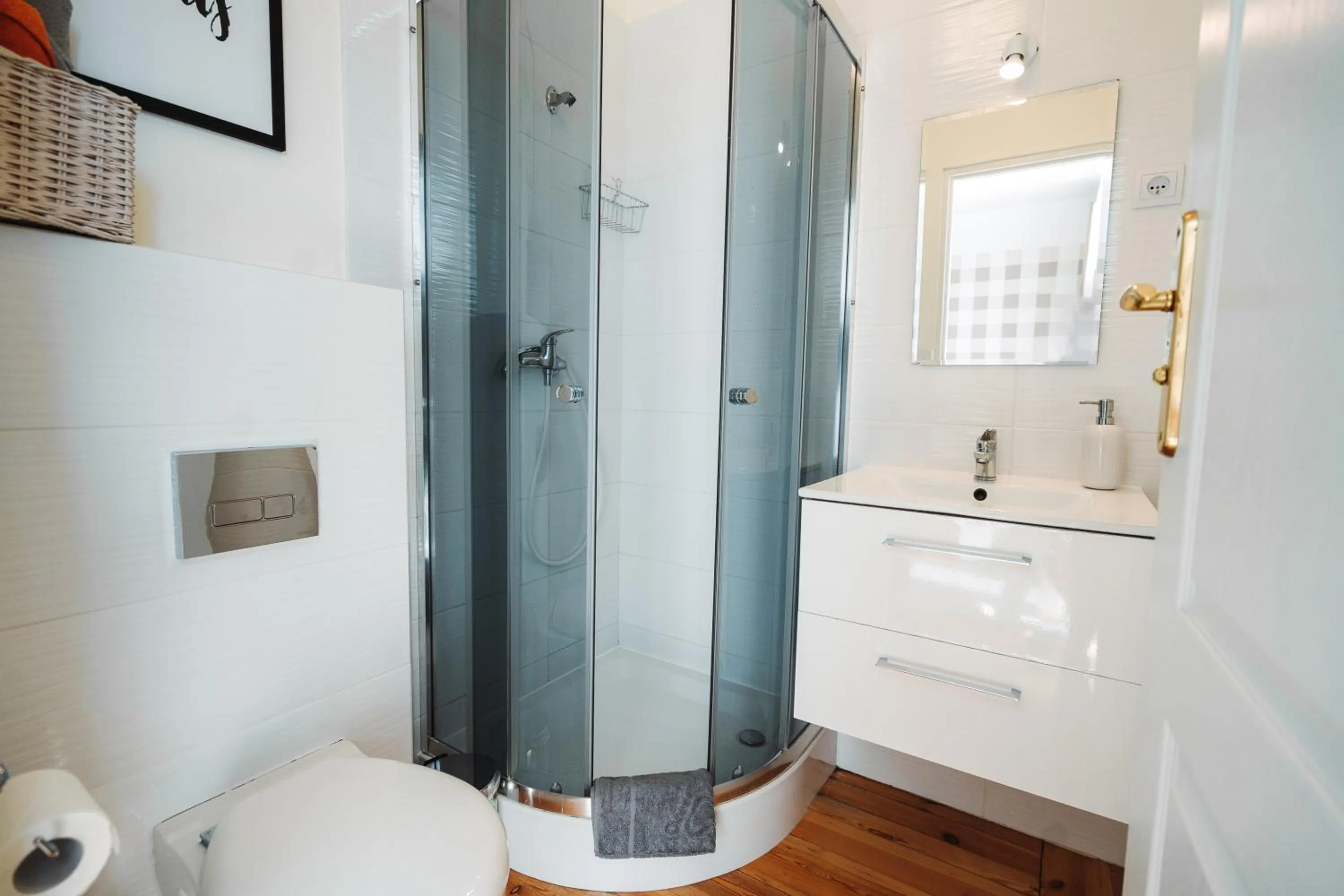 Shower in Willa Zaciszne Centrum Augustów