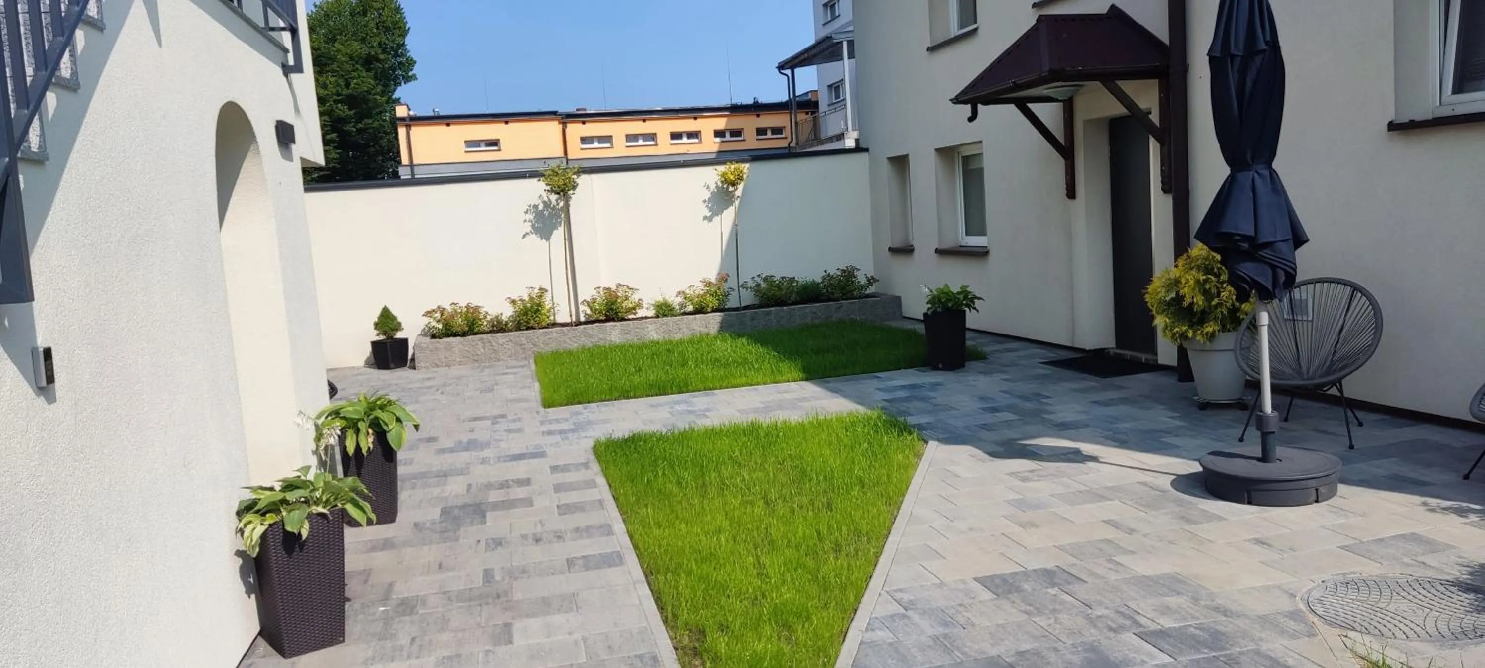 Property building in Willa Zaciszne Centrum Augustów